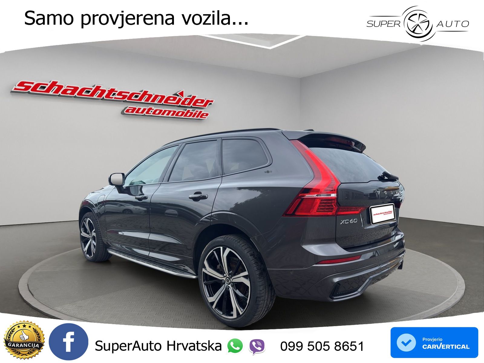 Volvo XC60 T6 AWD Geartronic ACC+GR SJED+360+PANO