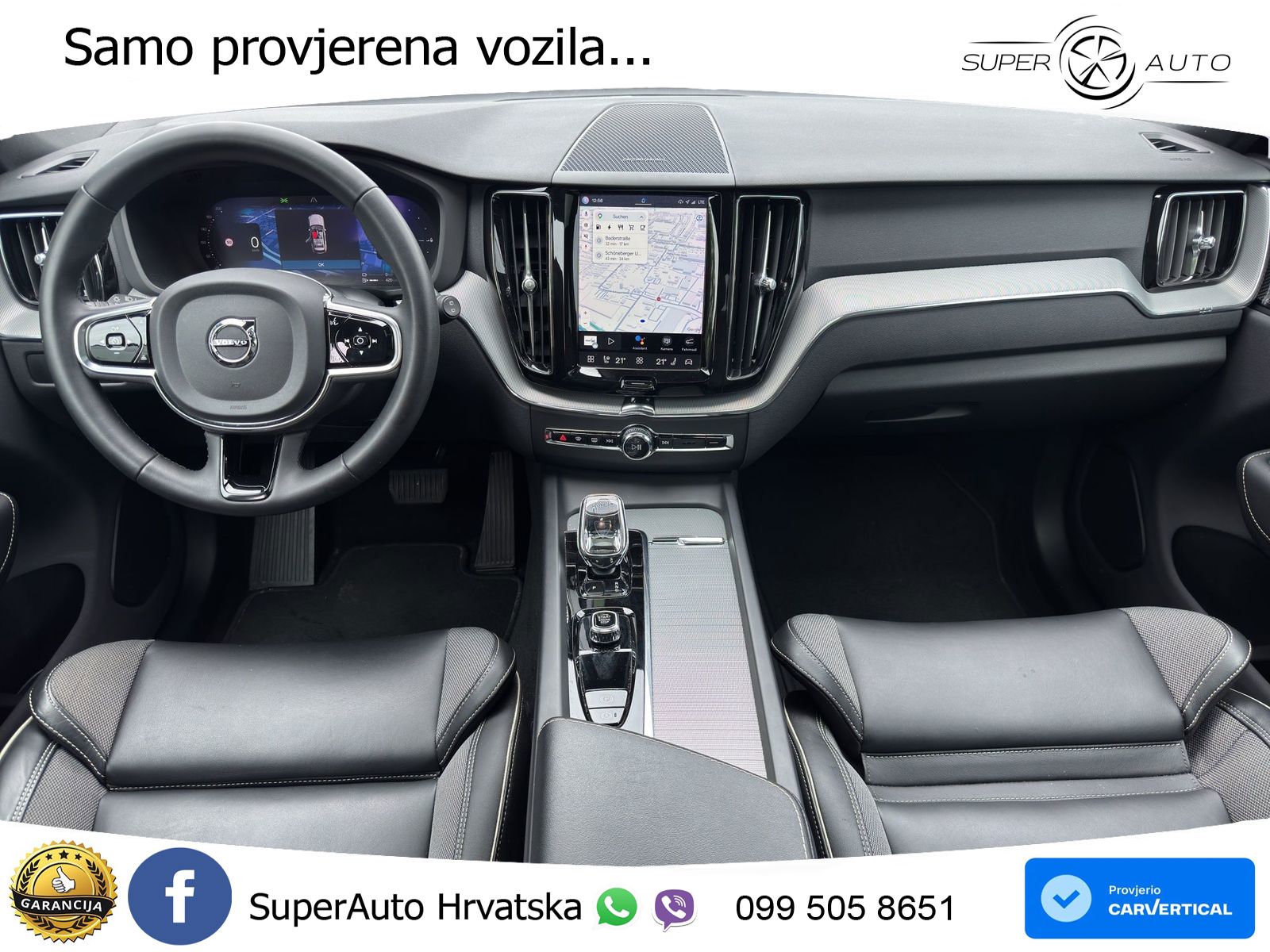Volvo XC60 T6 AWD Geartronic ACC+GR SJED+360+PANO