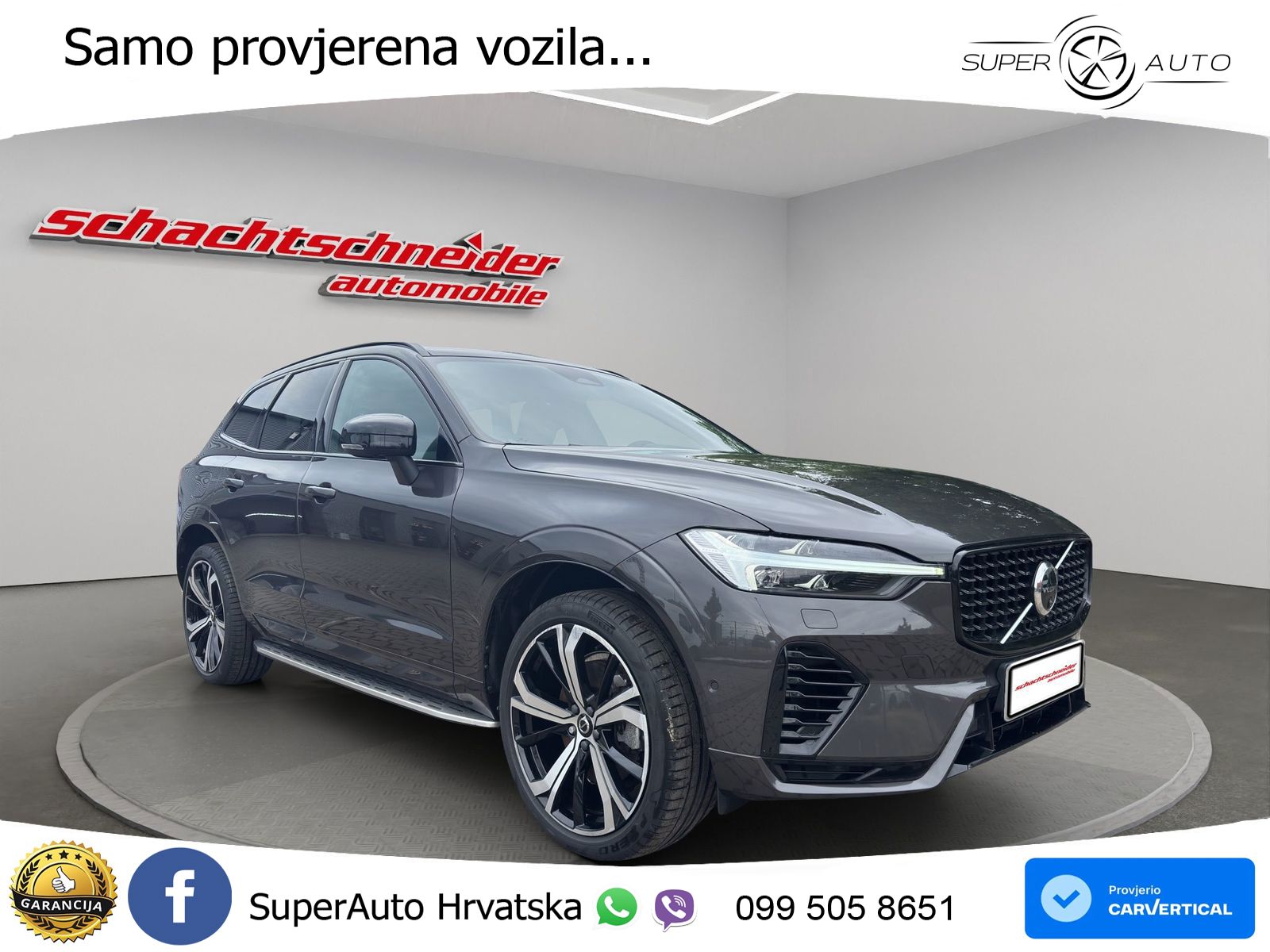 Volvo XC60 T6 AWD Geartronic ACC+GR SJED+360+PANO