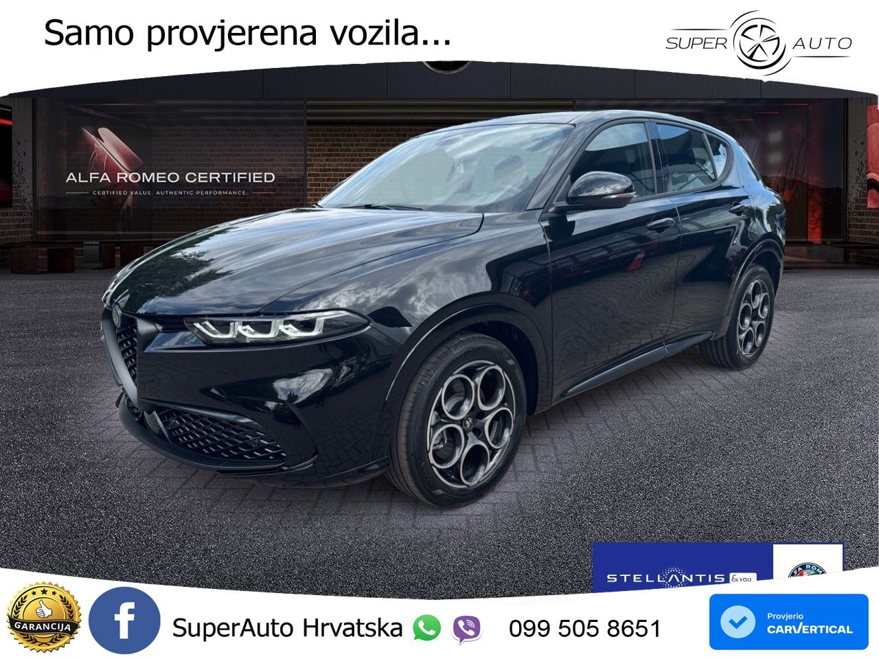 Alfa Romeo Tonale 1.5 VGT (160 KS) 48V-Hybrid TCT LED+ACC