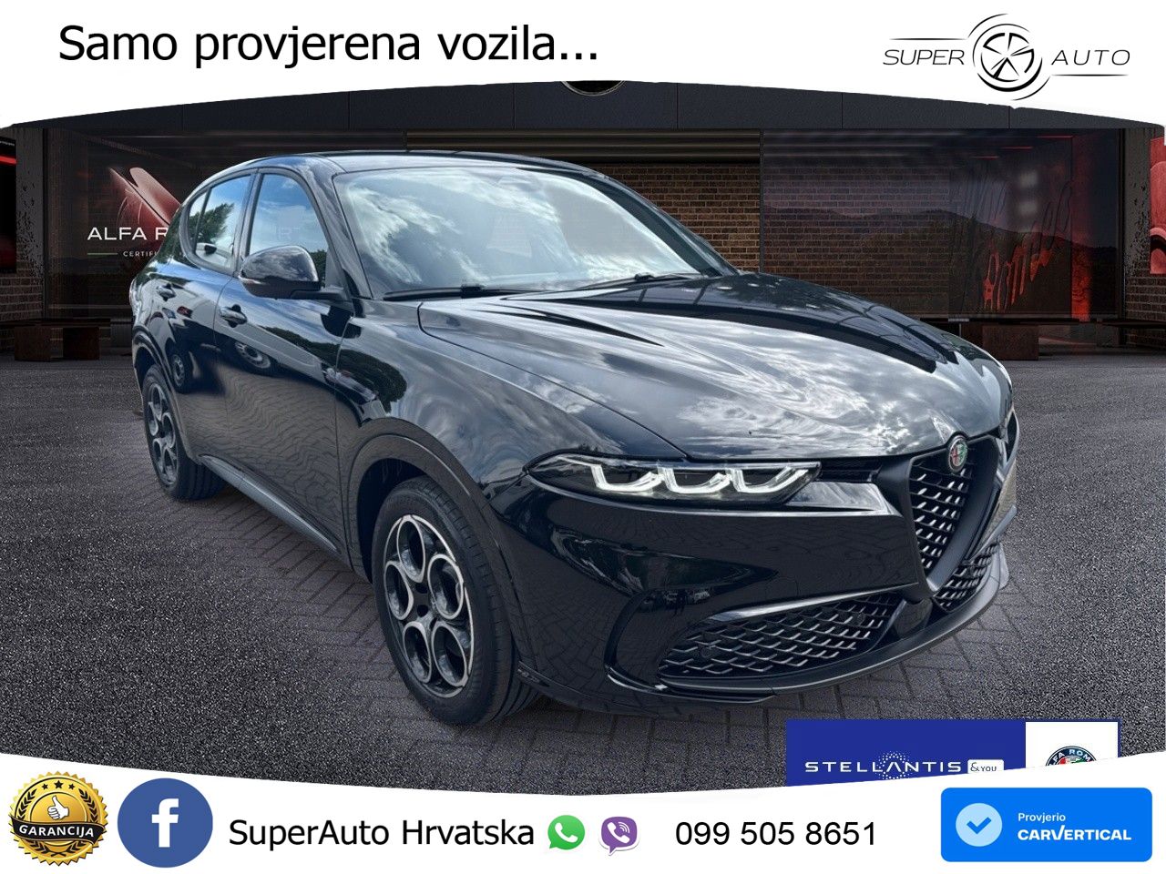 Alfa Romeo Tonale 1.5 VGT (160 KS) 48V-Hybrid TCT LED+ACC