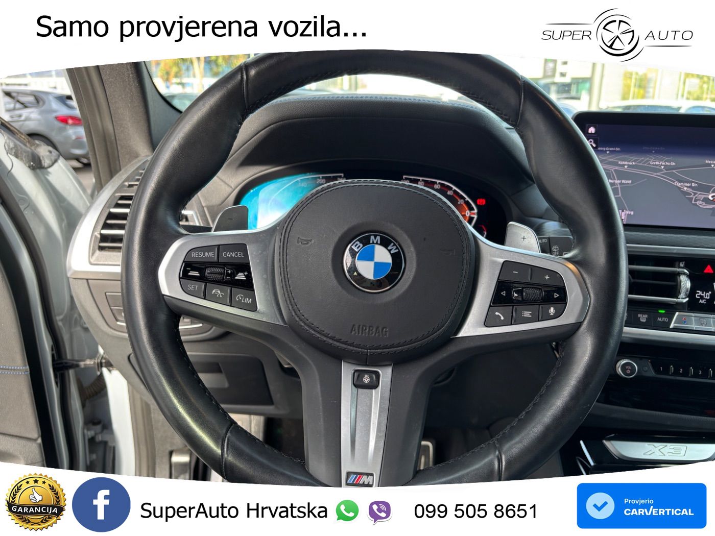 BMW X3 30d xDrive Steptronic M Sport LED+GR SJED+ACC