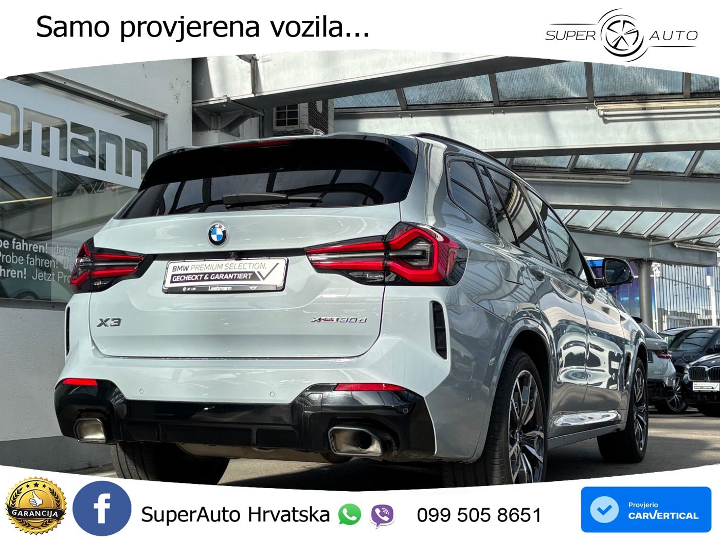 BMW X3 30d xDrive Steptronic M Sport LED+GR SJED+ACC