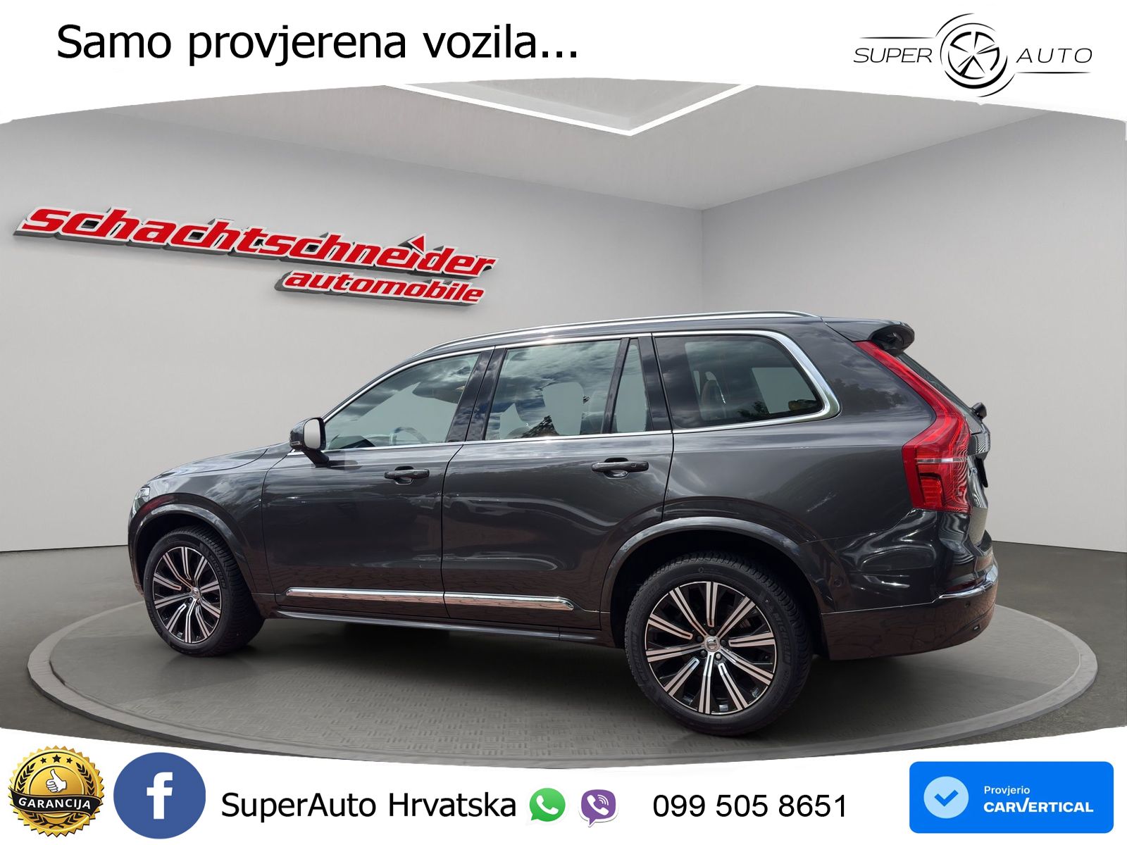 Volvo XC90 2.0 B5 Diesel AWD Automatic ACC+HEAD+4xGR SJED+360+PANO