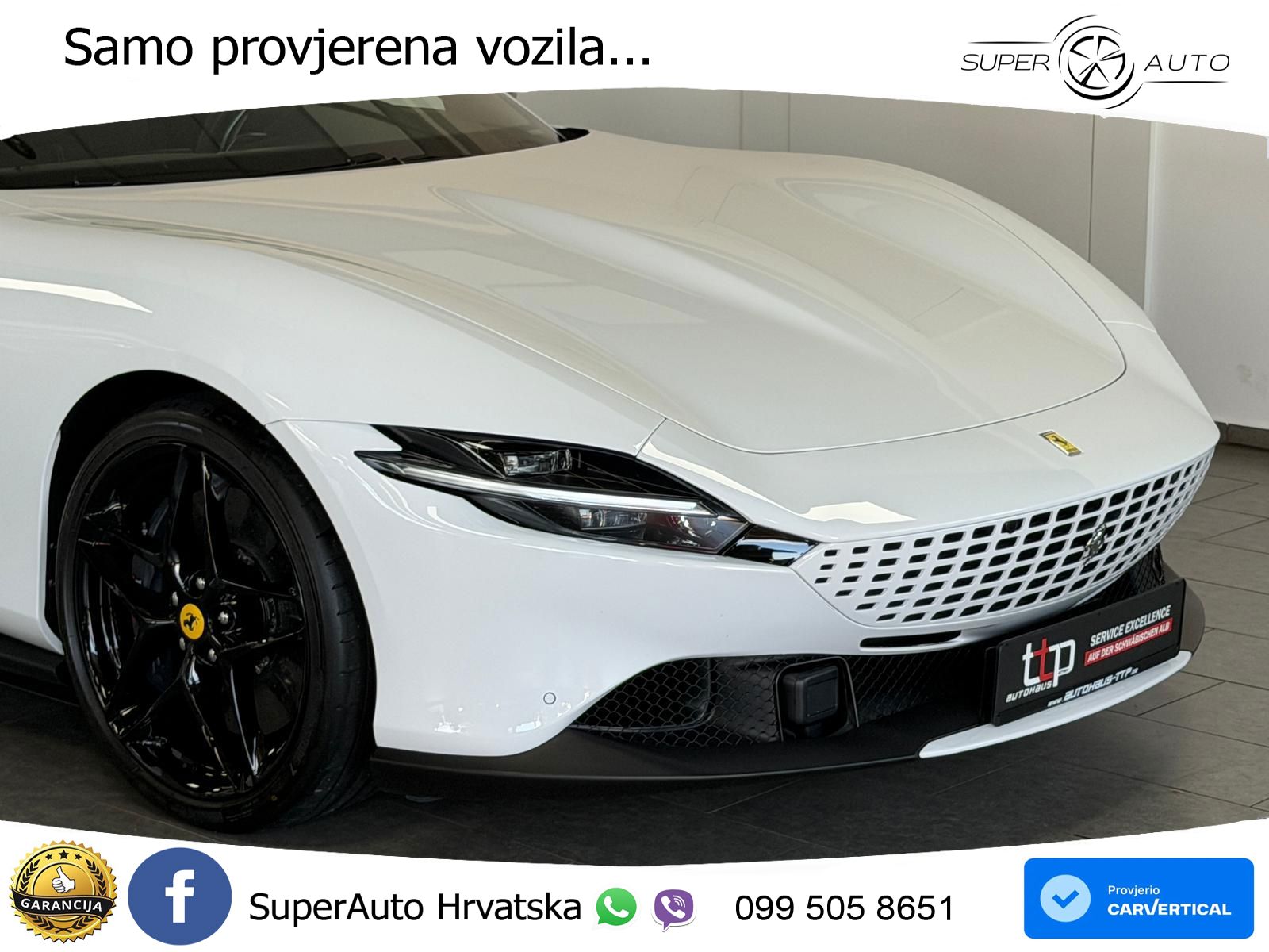 Ferrari Roma Spider 3.9 V8 (620 KS) F1 DCT LED+GR SJED+ACC