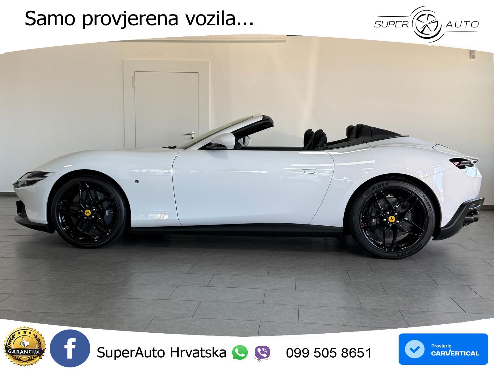 Ferrari Roma Spider 3.9 V8 (620 KS) F1 DCT LED+GR SJED+ACC