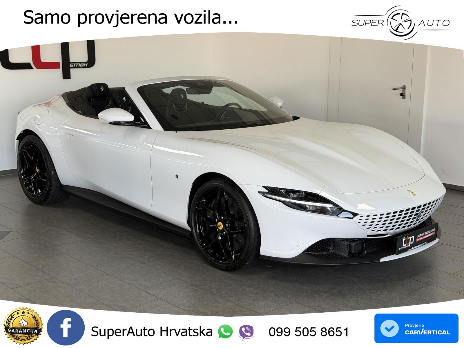 Ferrari Roma Spider 3.9 V8 (620 KS) F1 DCT LED+GR SJED+ACC