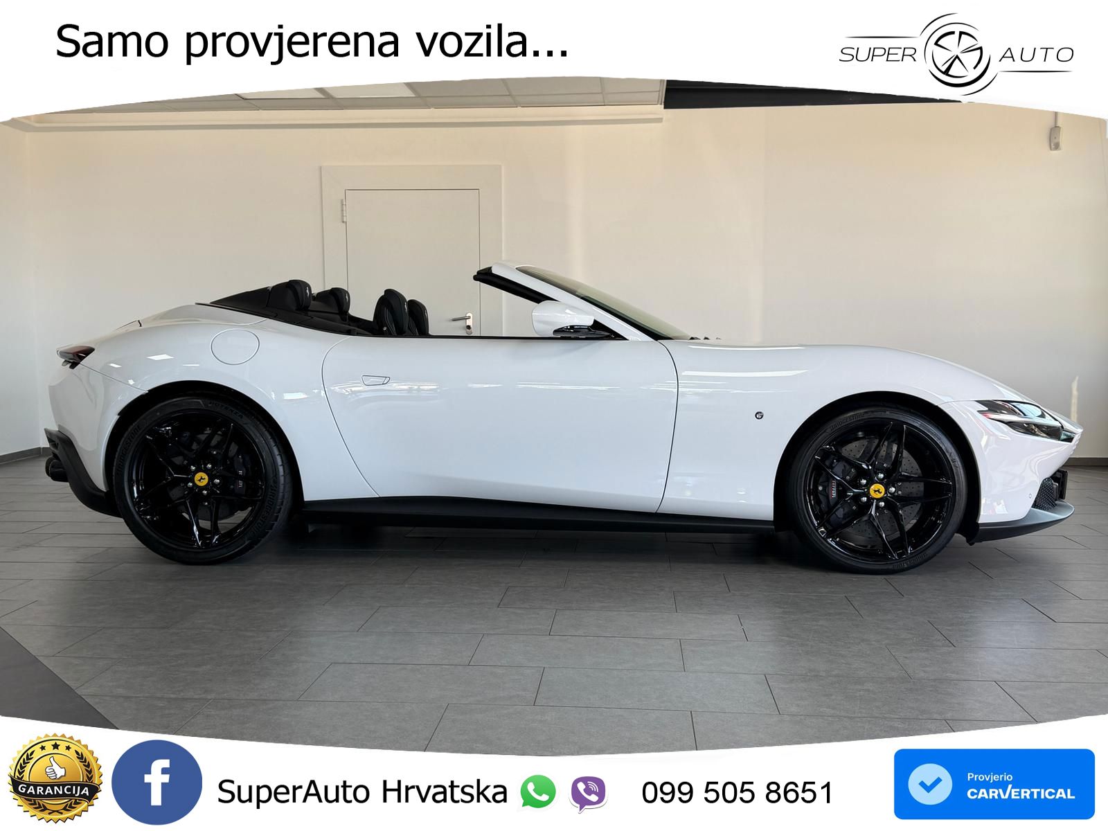 Ferrari Roma Spider 3.9 V8 (620 KS) F1 DCT LED+GR SJED+ACC