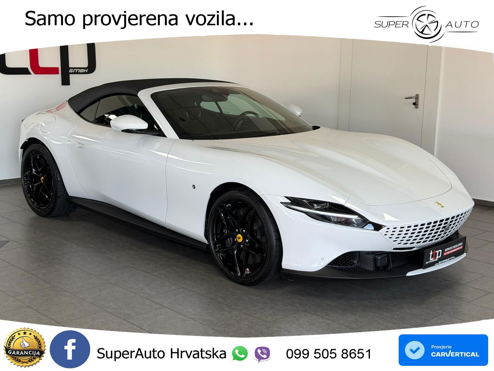 Ferrari Roma Spider 3.9 V8 (620 KS) F1 DCT LED+GR SJED+ACC