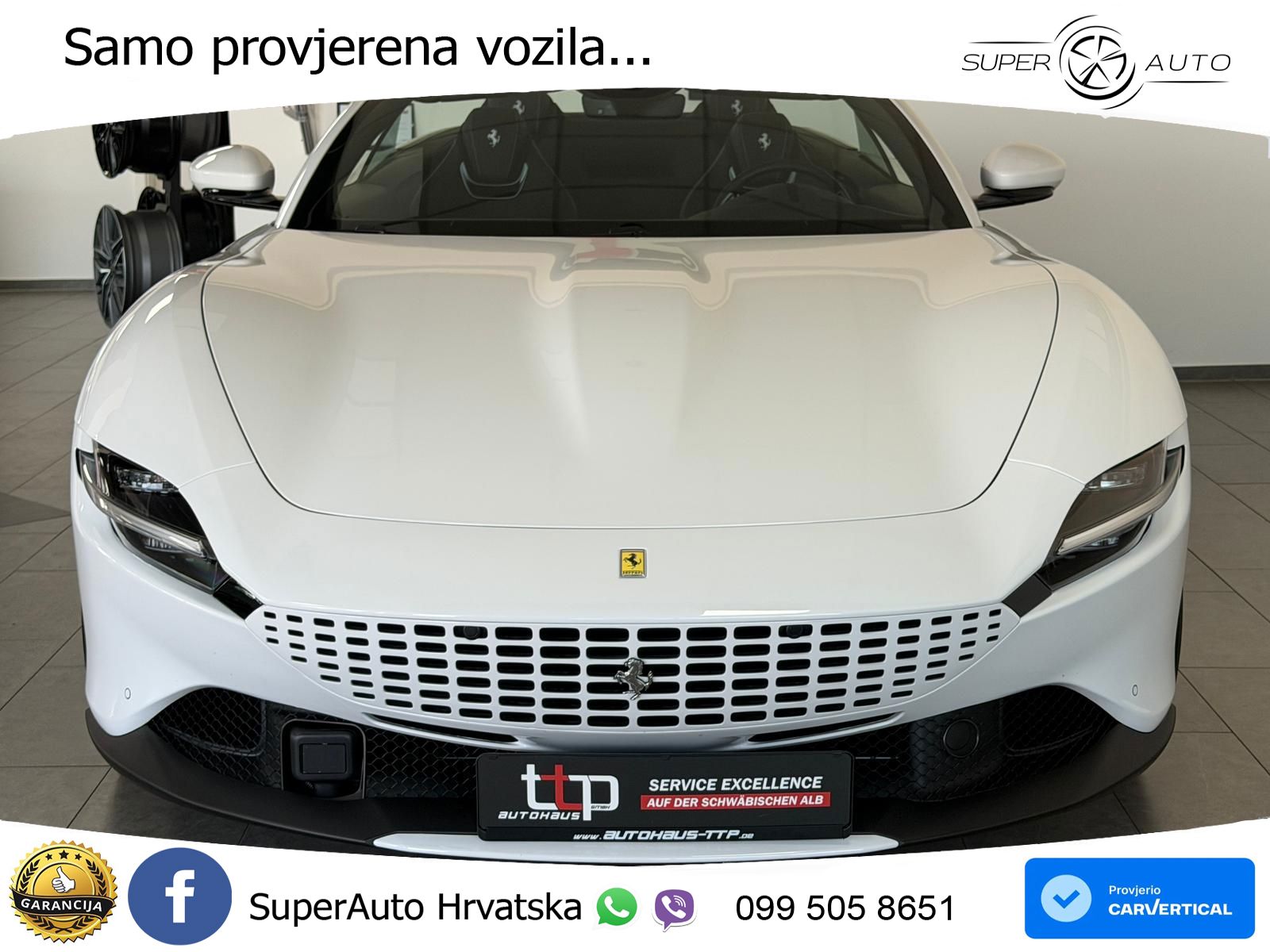 Ferrari Roma Spider 3.9 V8 (620 KS) F1 DCT LED+GR SJED+ACC