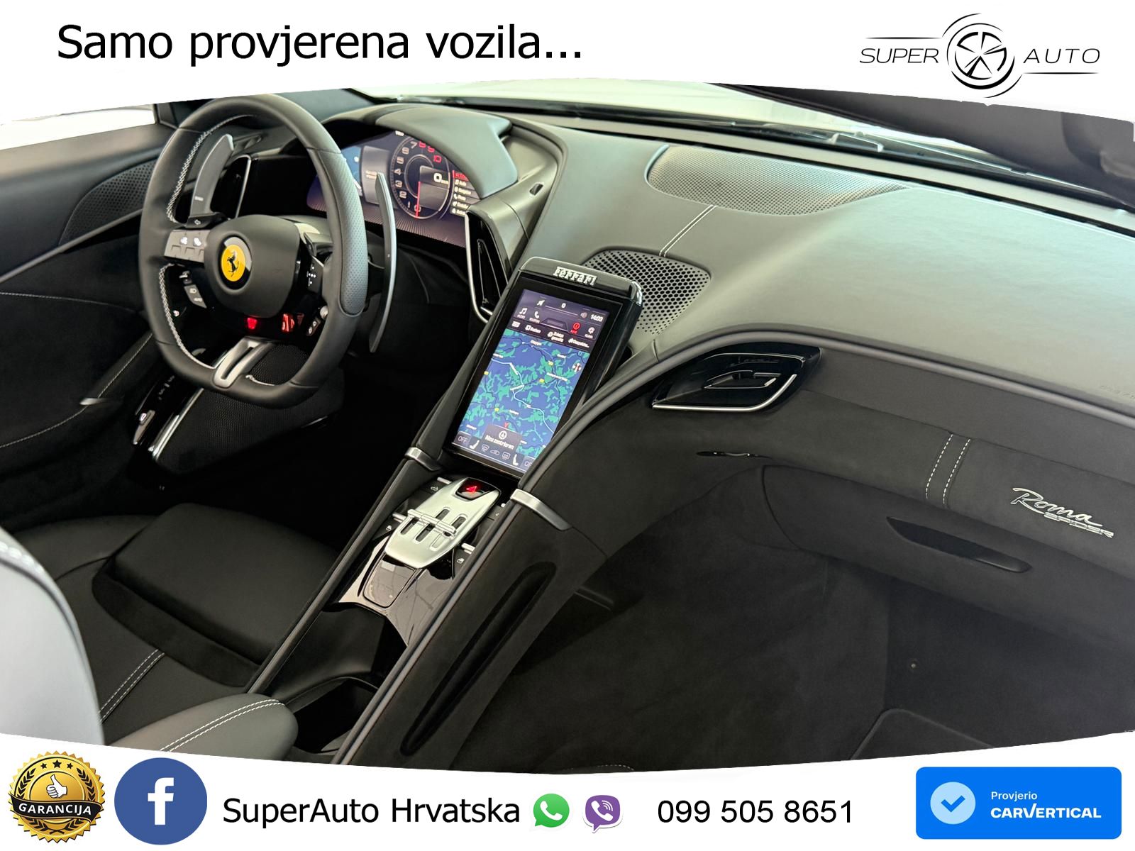 Ferrari Roma Spider 3.9 V8 (620 KS) F1 DCT LED+GR SJED+ACC