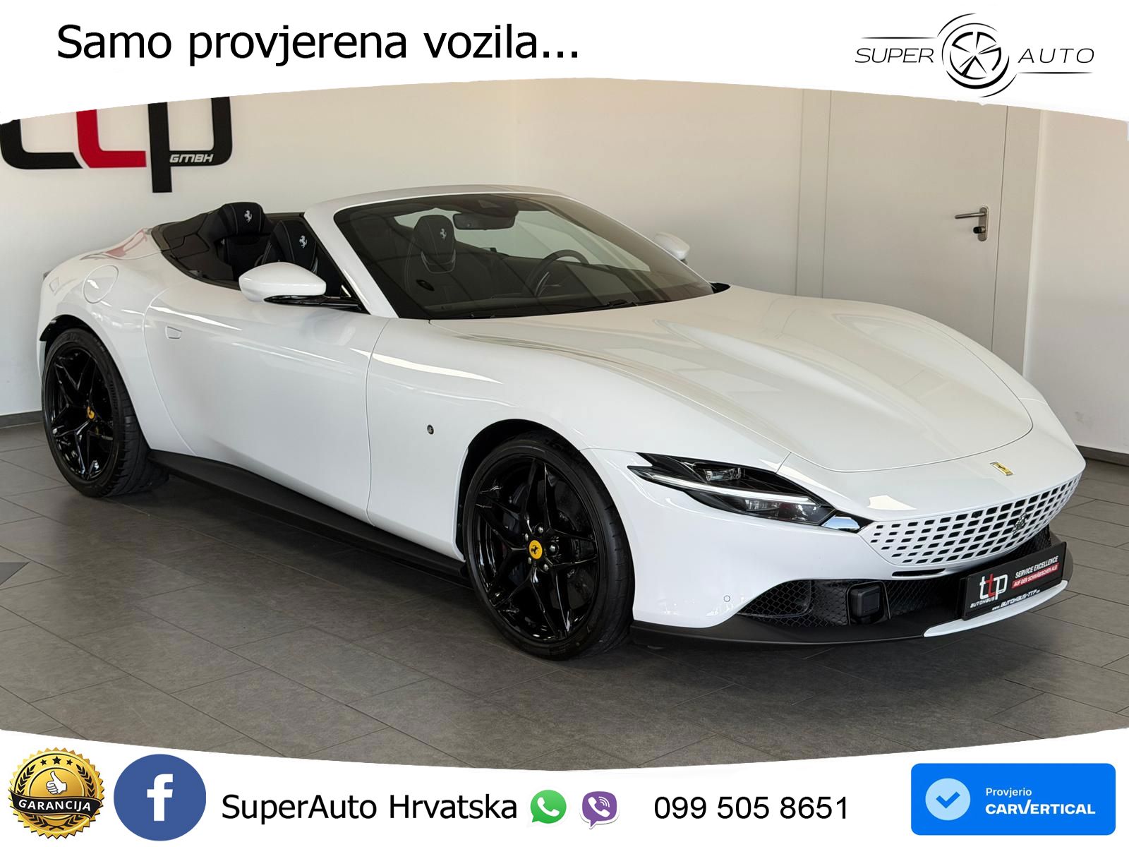 Ferrari Roma Spider 3.9 V8 (620 KS) F1 DCT LED+GR SJED+ACC