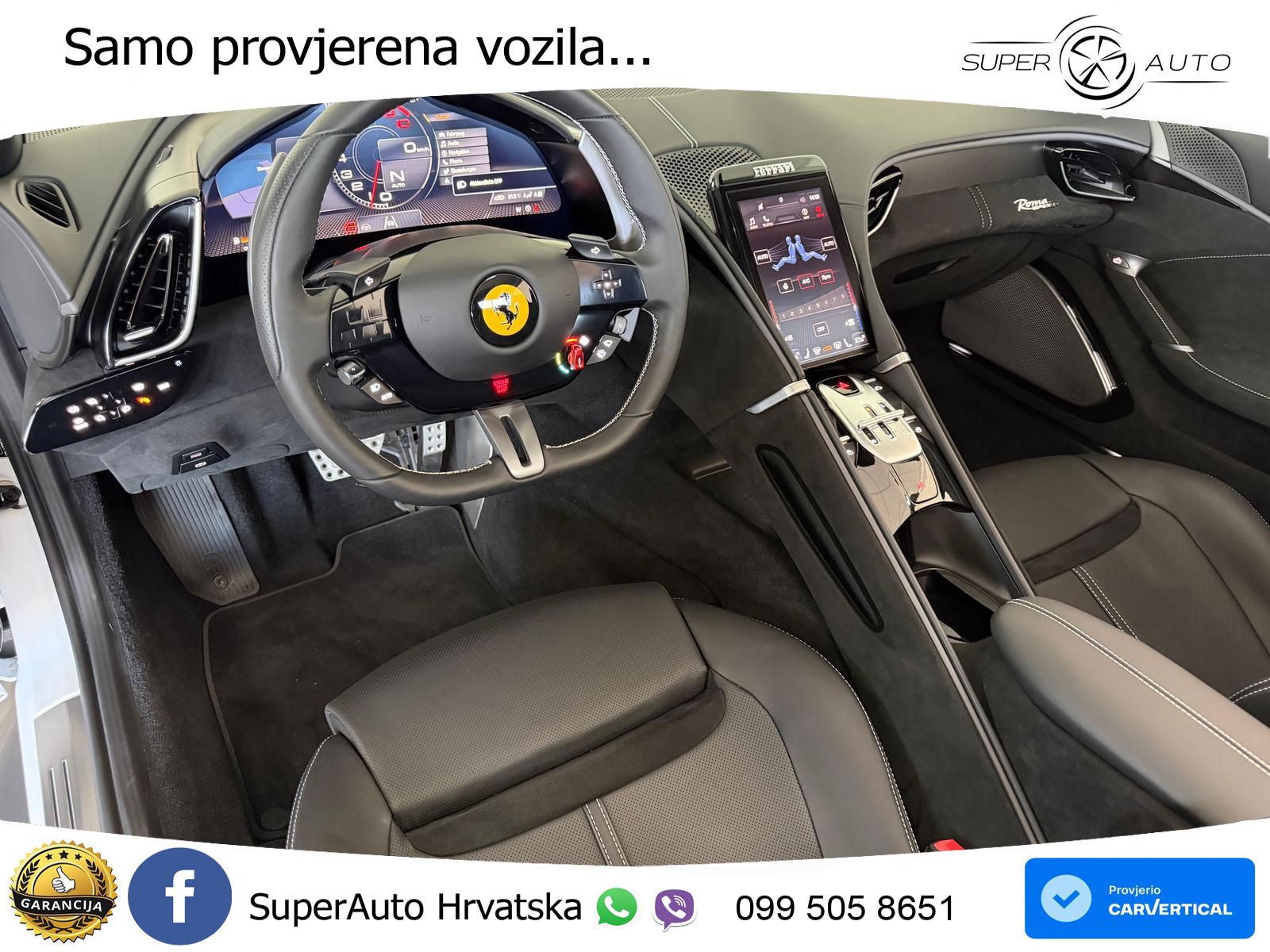 Ferrari Roma Spider 3.9 V8 (620 KS) F1 DCT LED+GR SJED+ACC