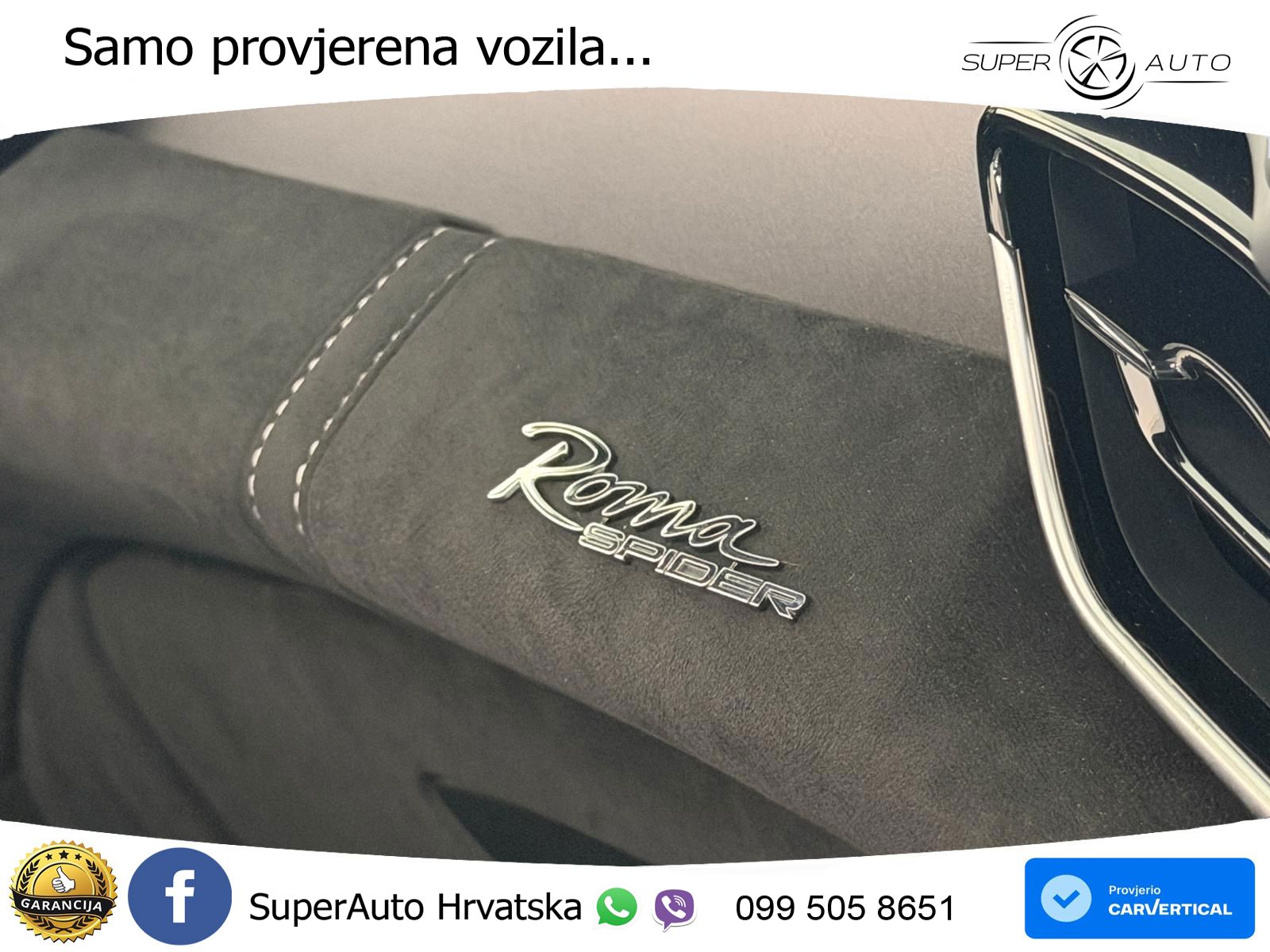 Ferrari Roma Spider 3.9 V8 (620 KS) F1 DCT LED+GR SJED+ACC