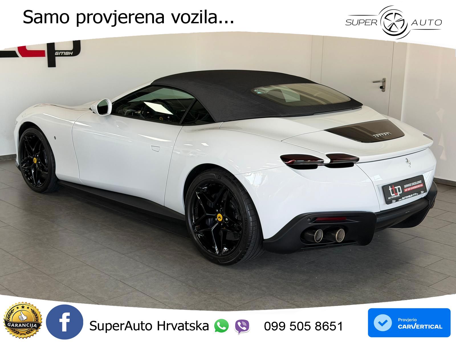 Ferrari Roma Spider 3.9 V8 (620 KS) F1 DCT LED+GR SJED+ACC