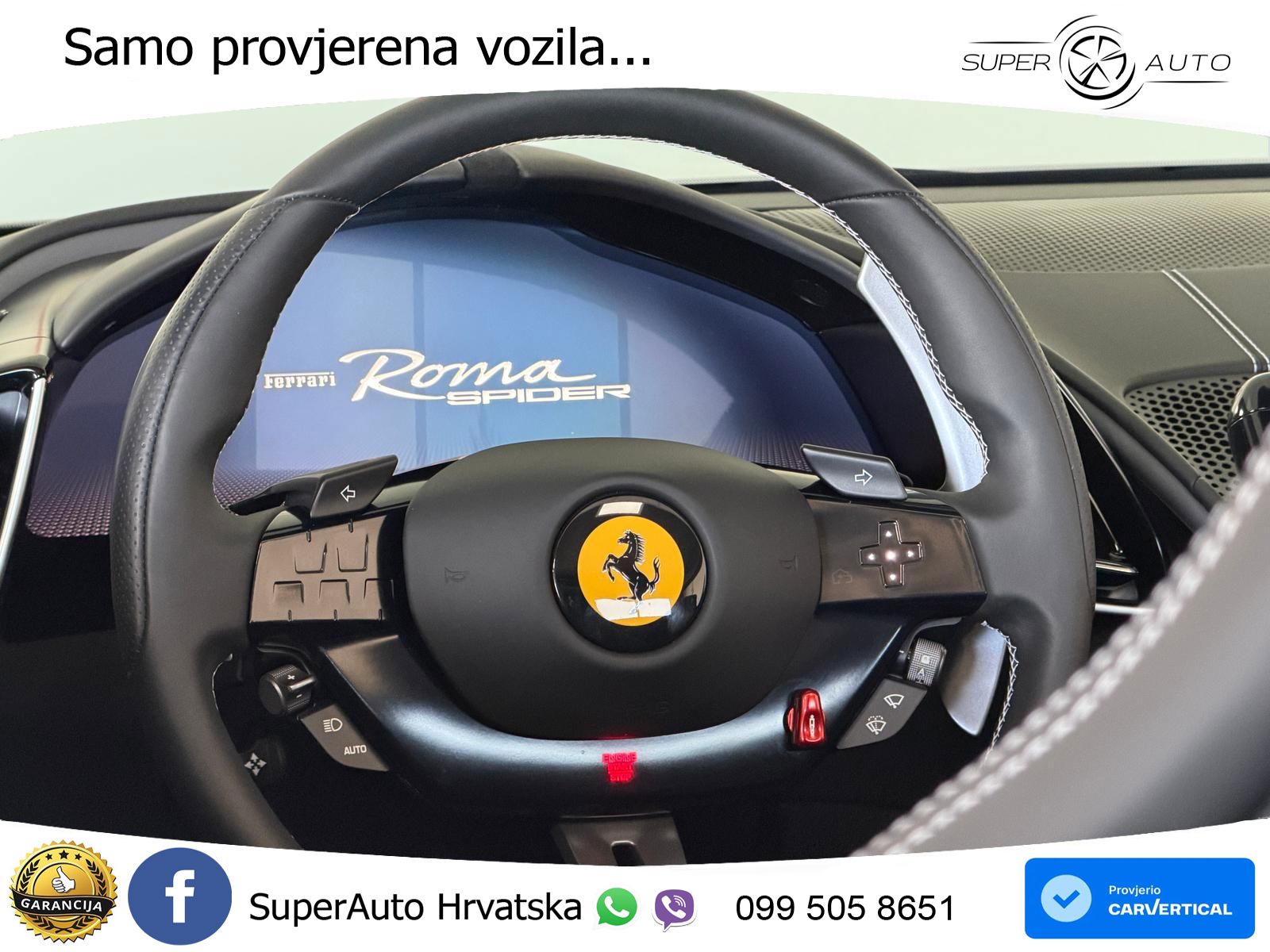 Ferrari Roma Spider 3.9 V8 (620 KS) F1 DCT LED+GR SJED+ACC