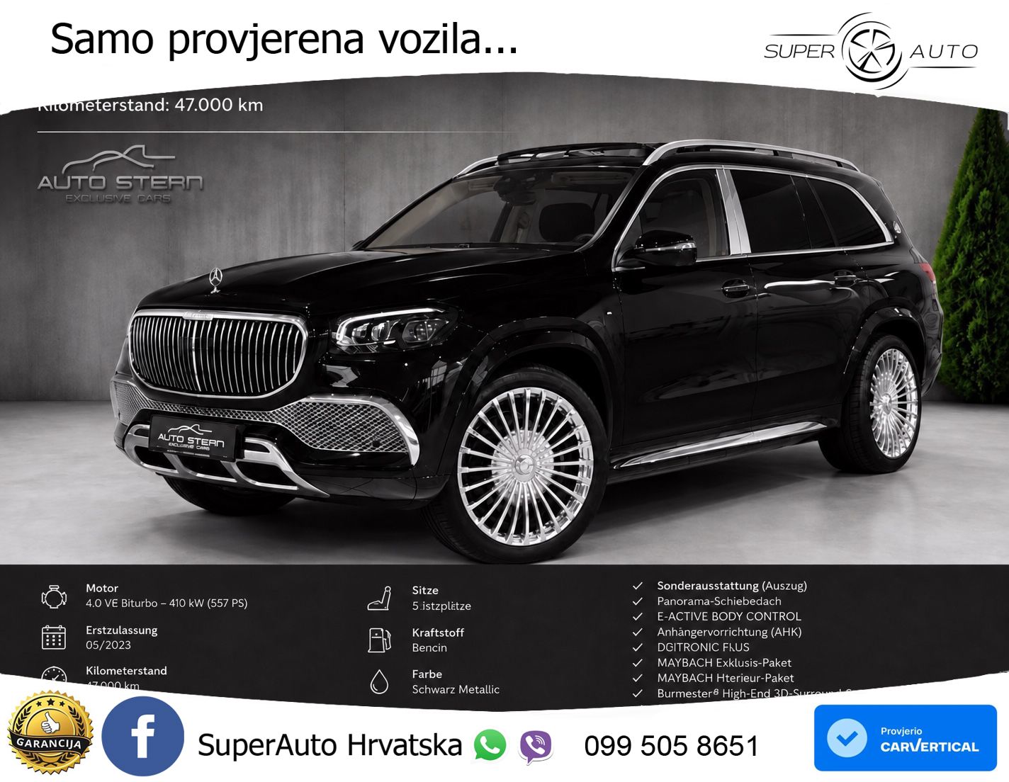 Mercedes-Benz GLS GLS 600 V8 EQ Boost 4MATIC G-TRONIC ACC+HEAD+4xGR SJED+360+PANO