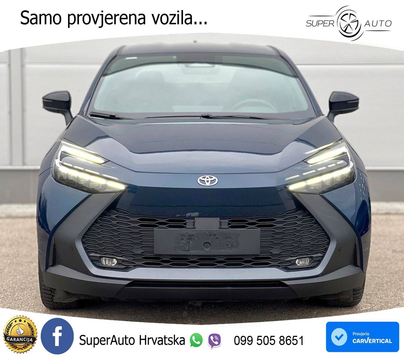 Toyota C-HR 1.8 (140 KS) Hybrid e-CVT LED+GR SJED+ACC