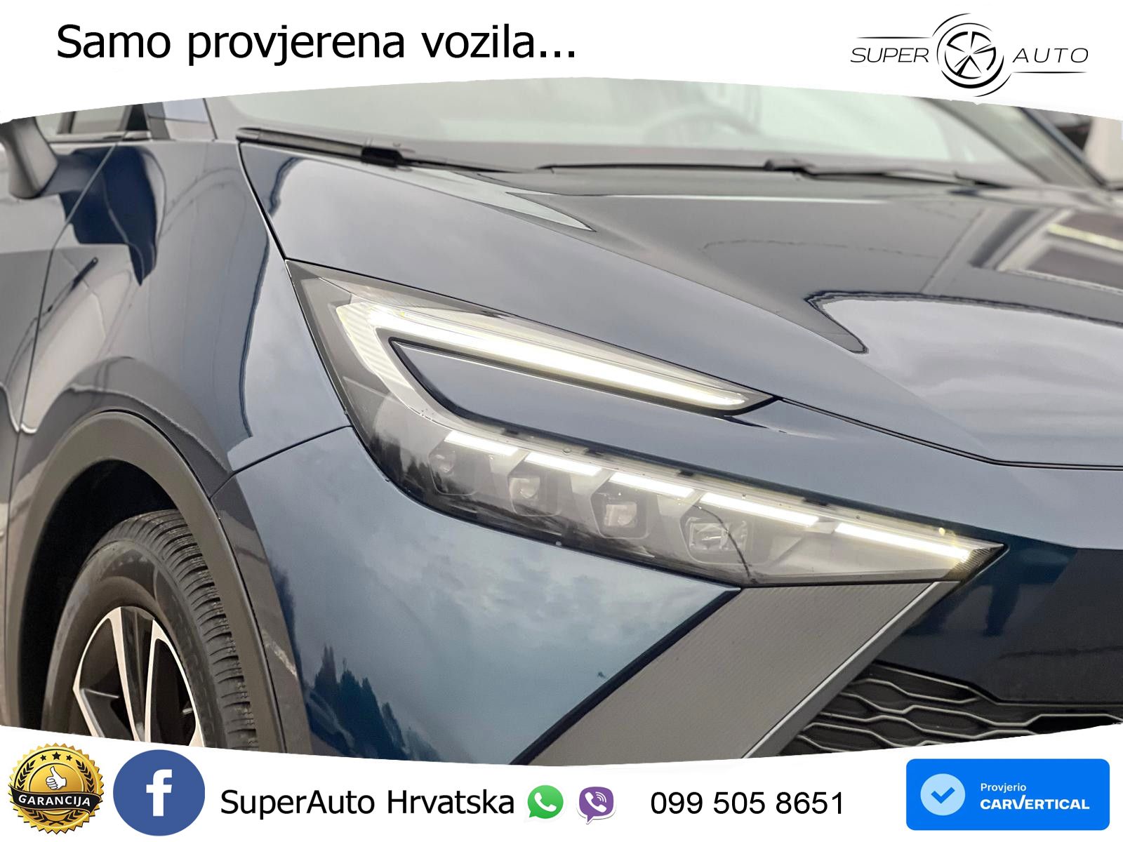 Toyota C-HR 1.8 (140 KS) Hybrid e-CVT LED+GR SJED+ACC