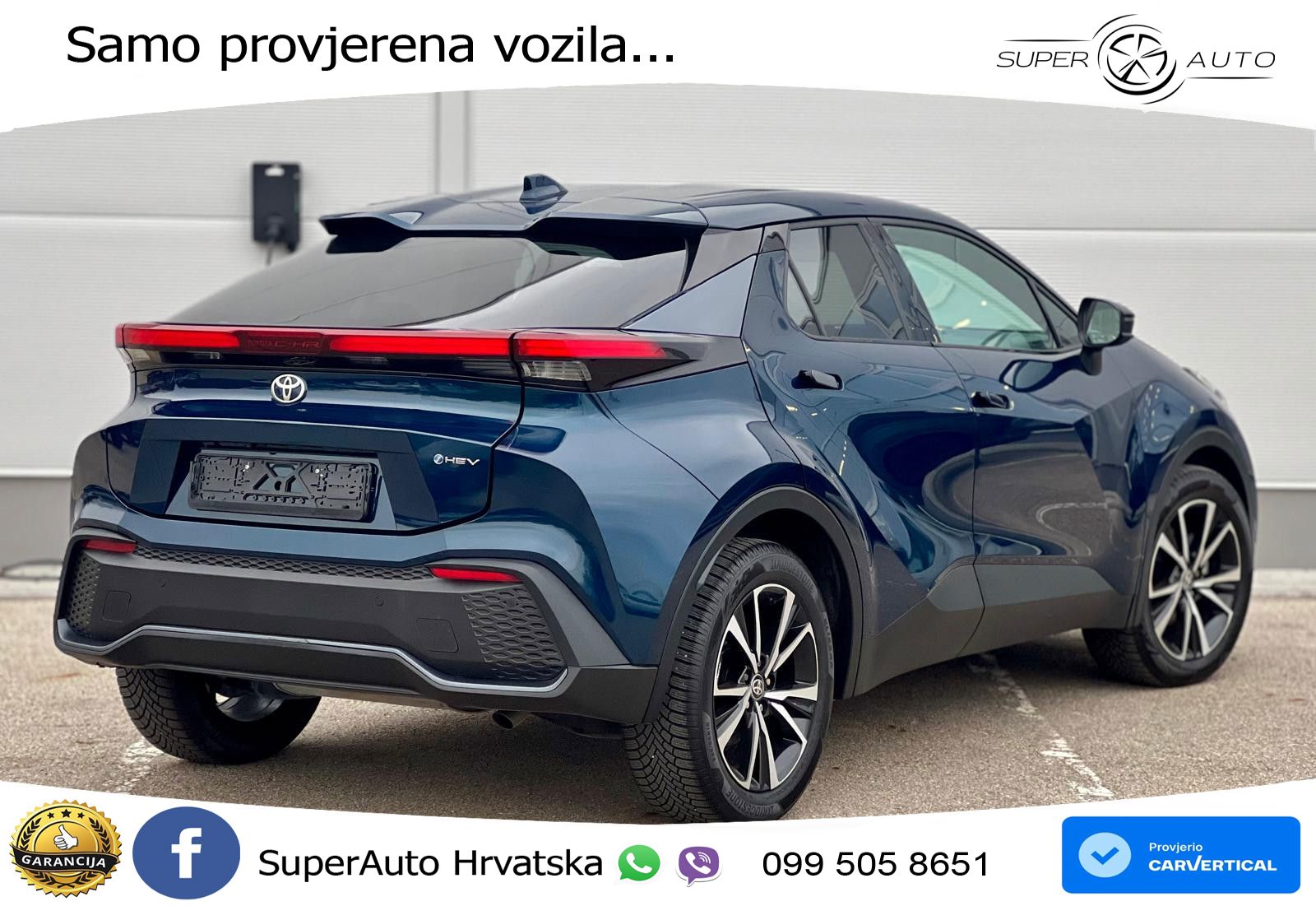 Toyota C-HR 1.8 (140 KS) Hybrid e-CVT LED+GR SJED+ACC