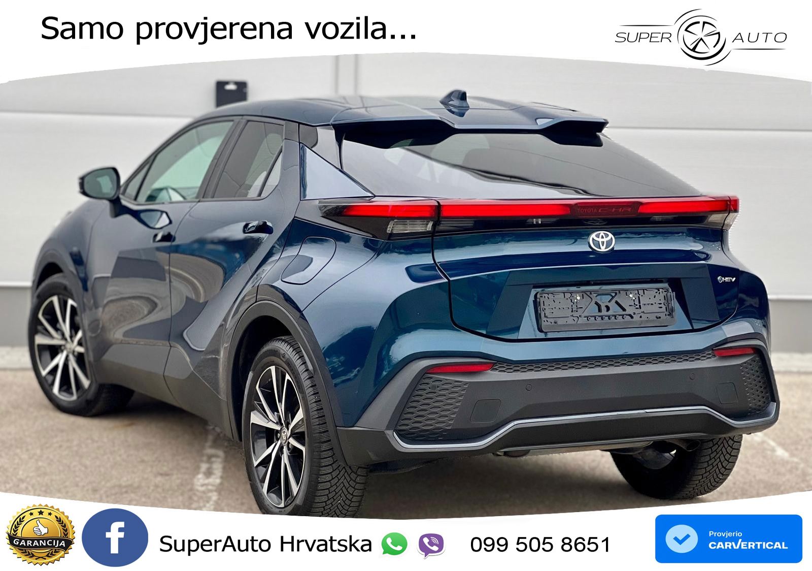 Toyota C-HR 1.8 (140 KS) Hybrid e-CVT LED+GR SJED+ACC
