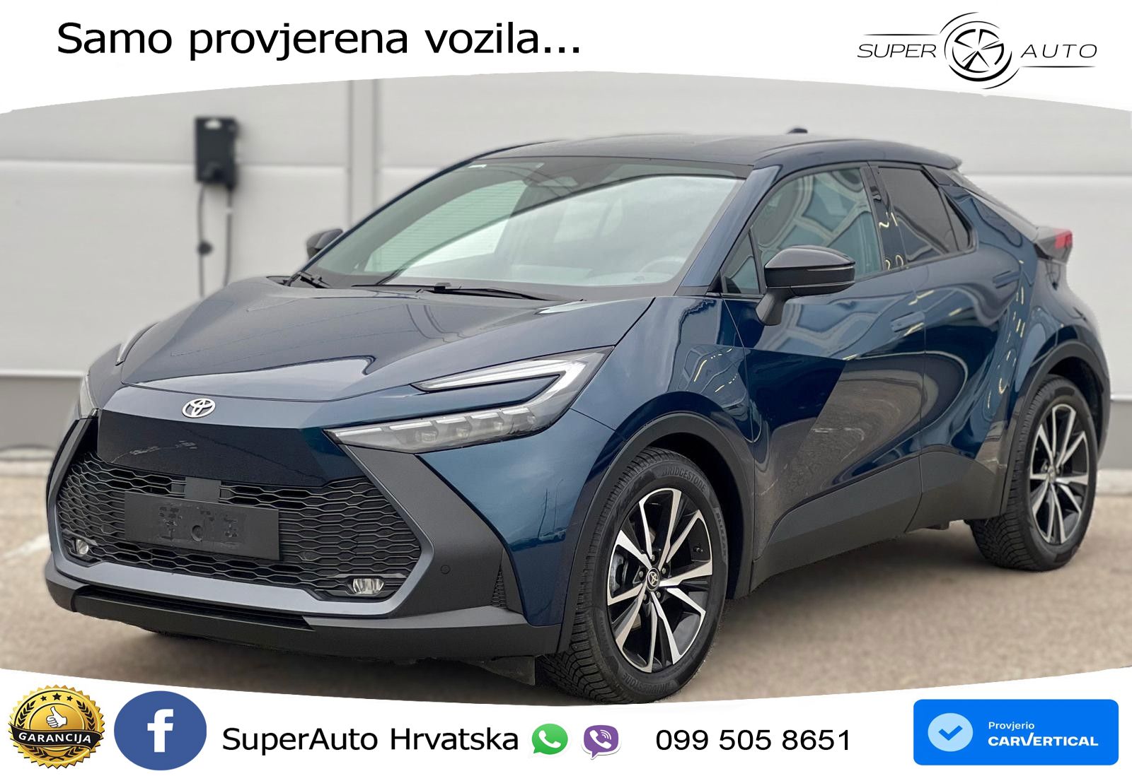 Toyota C-HR 1.8 (140 KS) Hybrid e-CVT LED+GR SJED+ACC