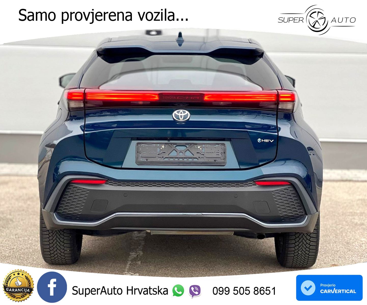 Toyota C-HR 1.8 (140 KS) Hybrid e-CVT LED+GR SJED+ACC