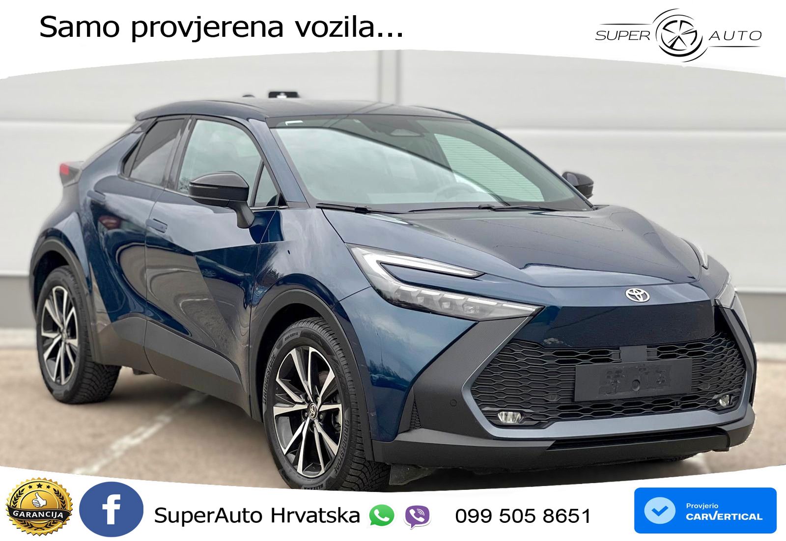 Toyota C-HR 1.8 (140 KS) Hybrid e-CVT LED+GR SJED+ACC