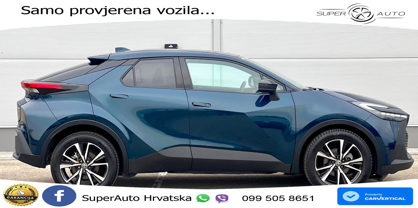 Toyota C-HR 1.8 (140 KS) Hybrid e-CVT LED+GR SJED+ACC
