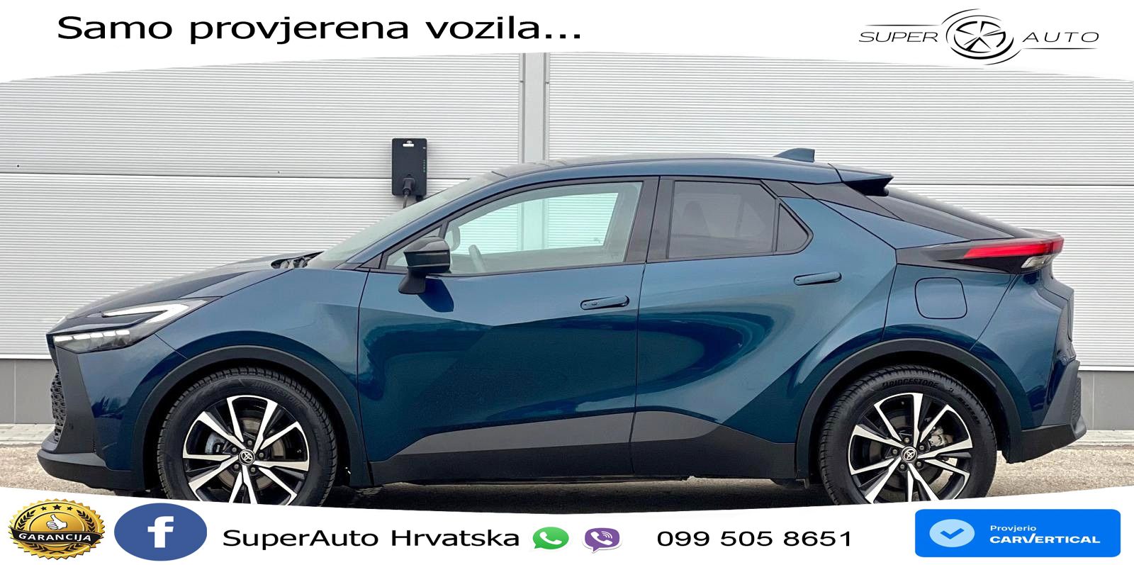 Toyota C-HR 1.8 (140 KS) Hybrid e-CVT LED+GR SJED+ACC