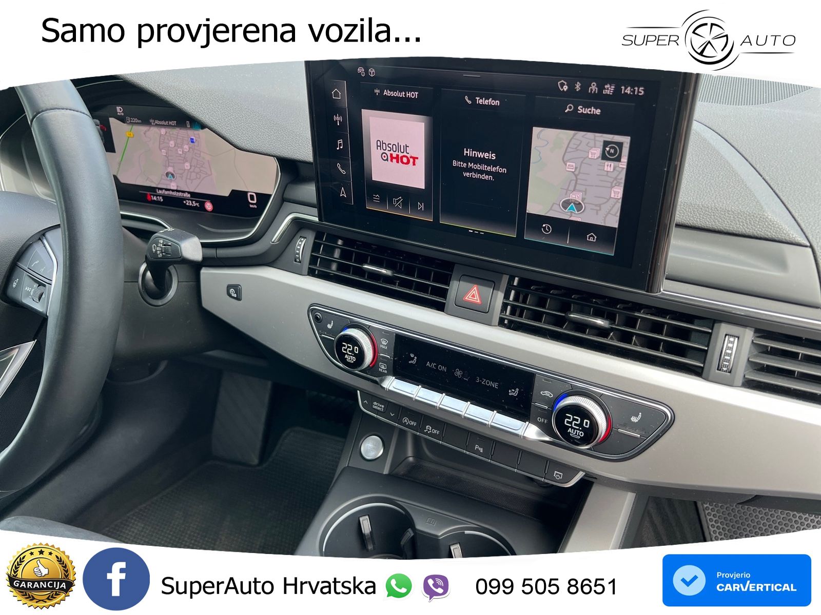 Audi A5 Sportback  40 TFSI (204 KS) quattro S tronic LED+GR SJED+ACC