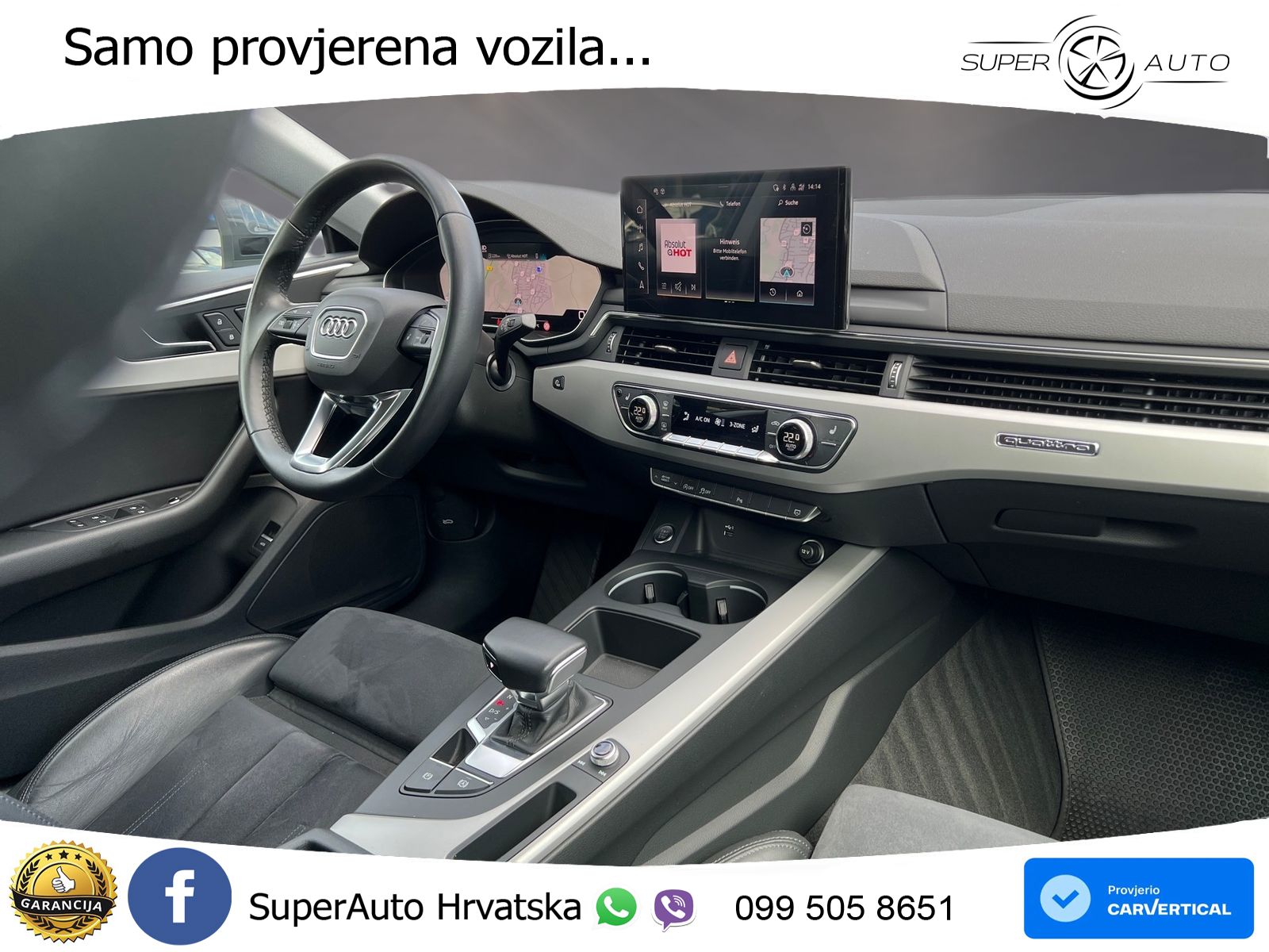 Audi A5 Sportback  40 TFSI (204 KS) quattro S tronic LED+GR SJED+ACC