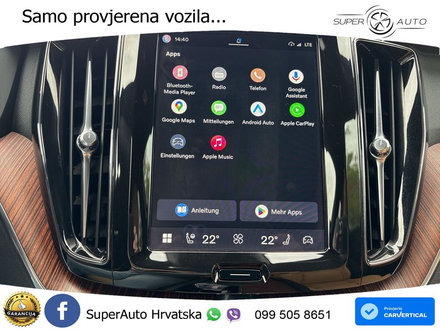 Volvo XC60 B4 Diesel AWD Geartronic ACC+GR SJED+360+PANO