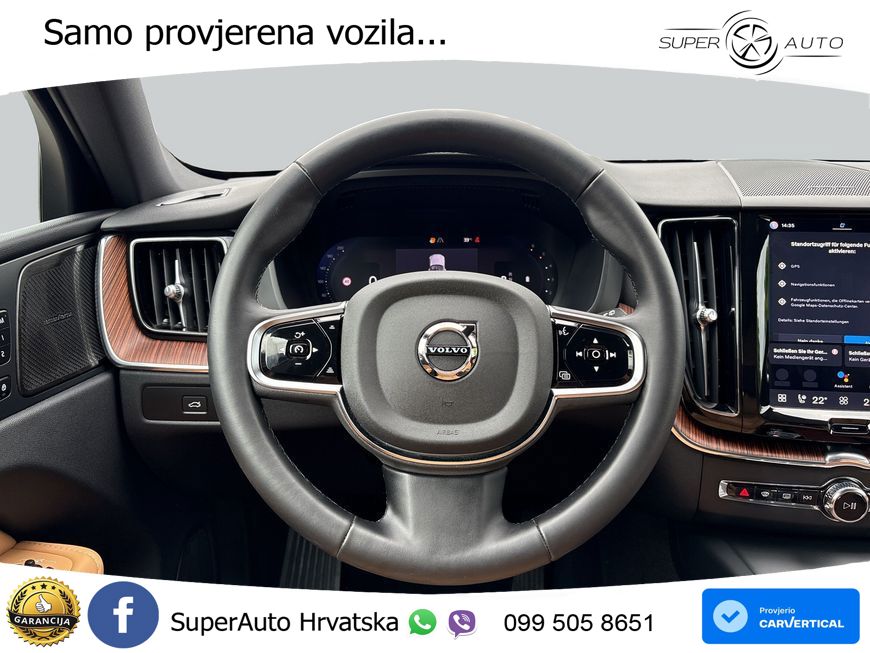 Volvo XC60 B4 Diesel AWD Geartronic ACC+GR SJED+360+PANO