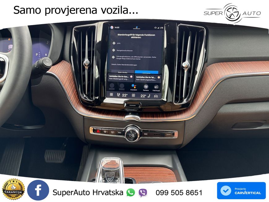Volvo XC60 B4 Diesel AWD Geartronic ACC+GR SJED+360+PANO