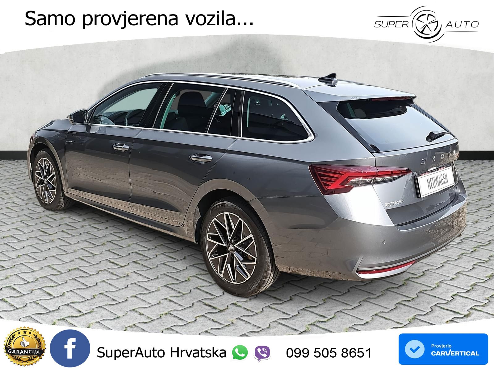 Škoda Octavia Combi 2.0 TDI (150 KS) DSG Selection LED+GR SJED+ACC