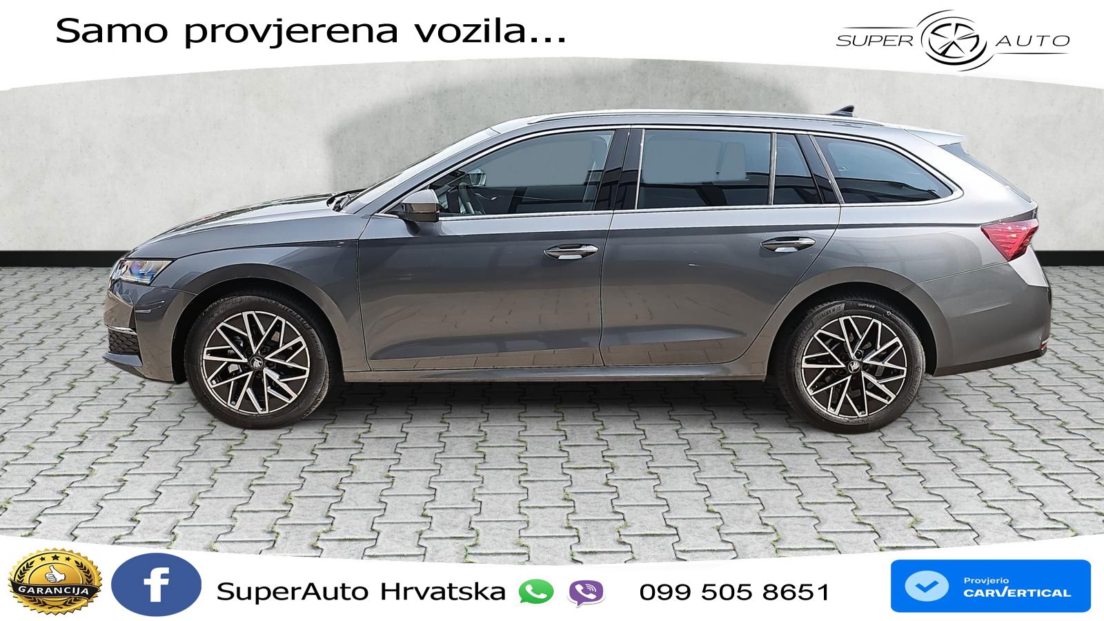 Škoda Octavia Combi 2.0 TDI (150 KS) DSG Selection LED+GR SJED+ACC