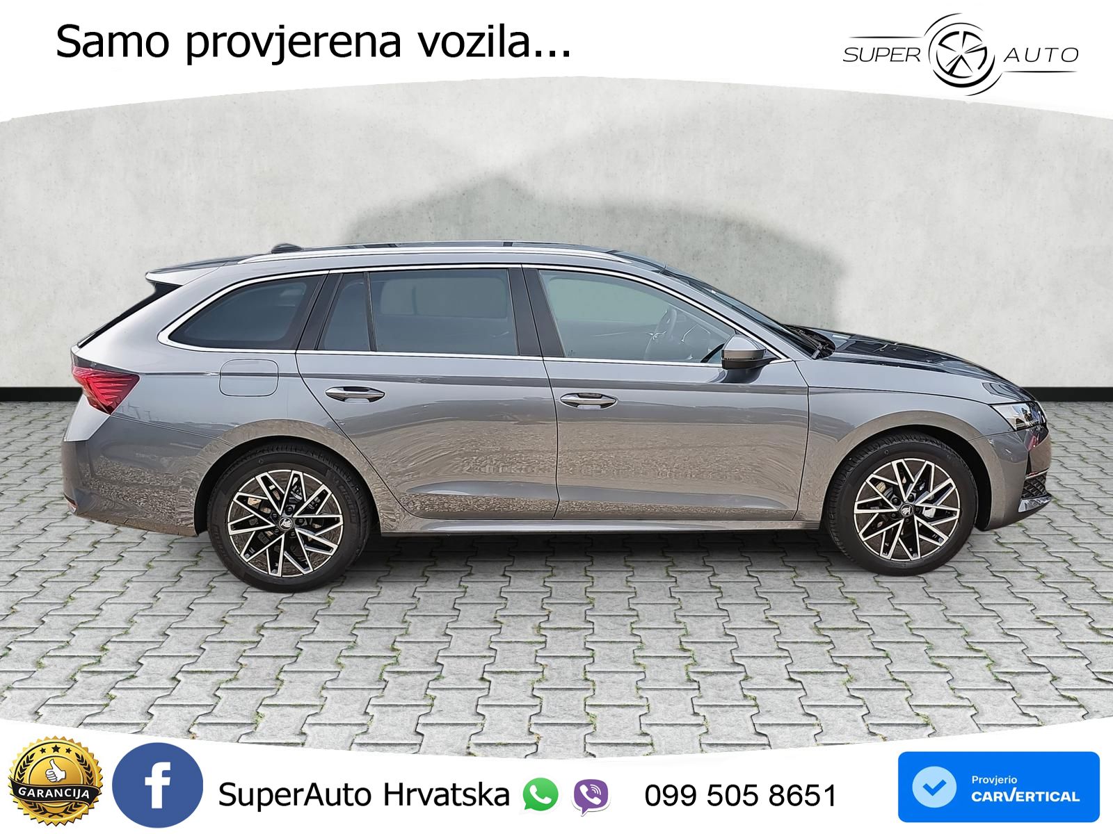 Škoda Octavia Combi 2.0 TDI (150 KS) DSG Selection LED+GR SJED+ACC