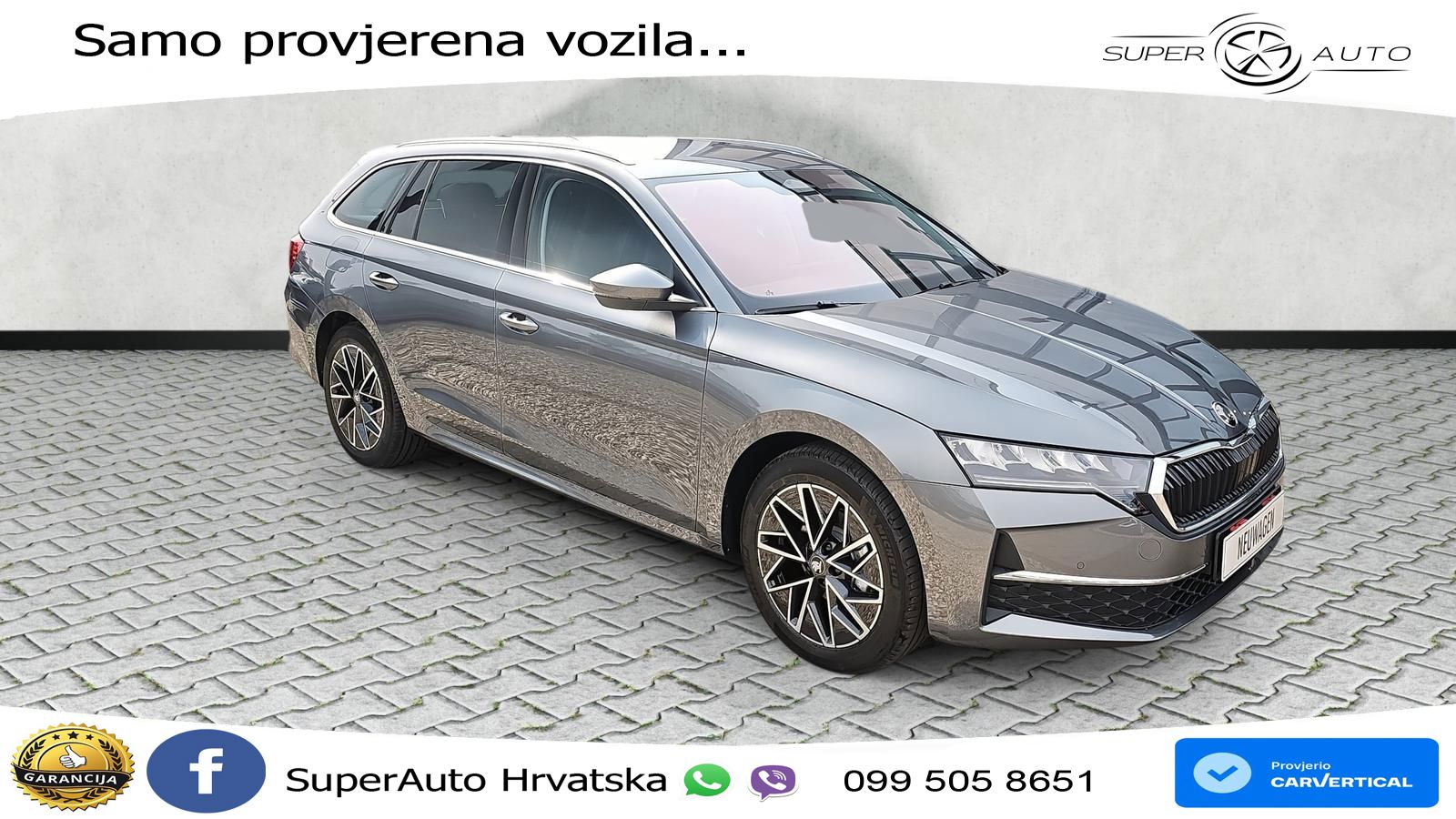 Škoda Octavia Combi 2.0 TDI (150 KS) DSG Selection LED+GR SJED+ACC