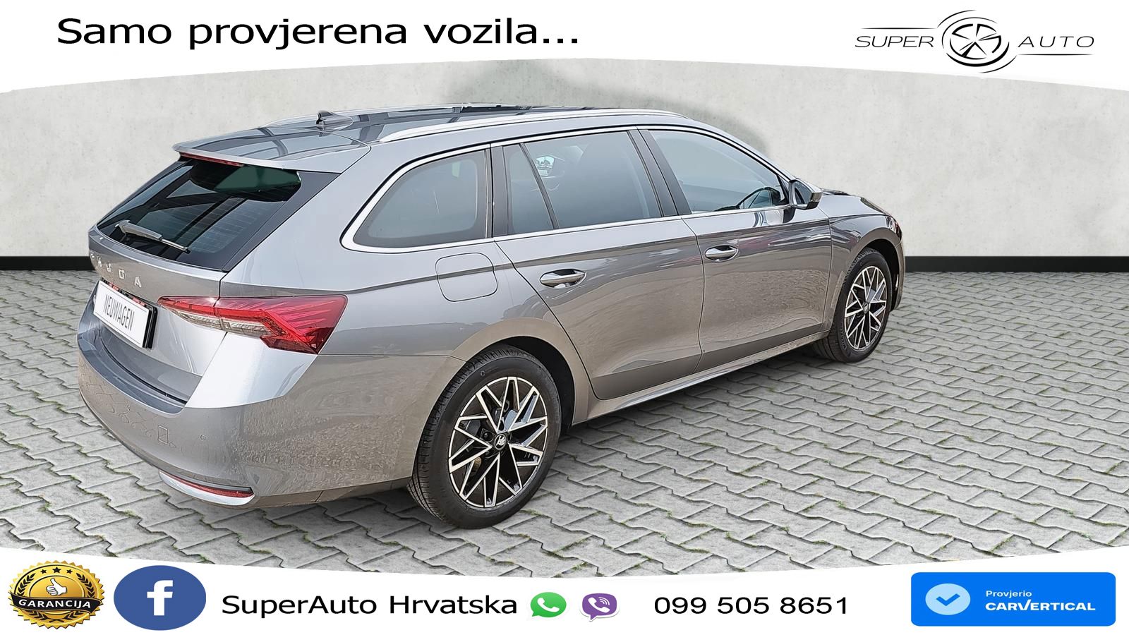 Škoda Octavia Combi 2.0 TDI (150 KS) DSG Selection LED+GR SJED+ACC