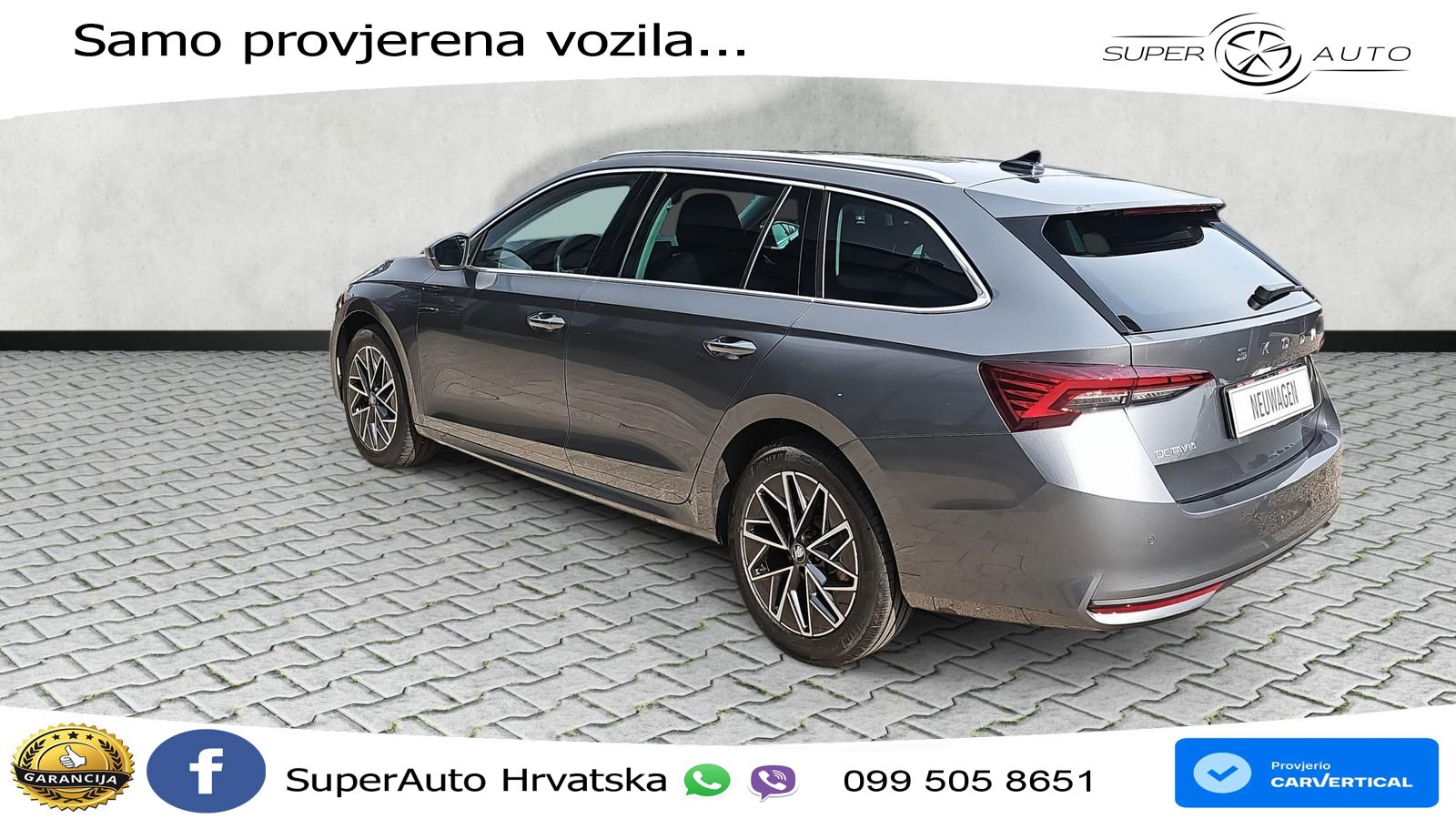 Škoda Octavia Combi 2.0 TDI (150 KS) DSG Selection LED+GR SJED+ACC