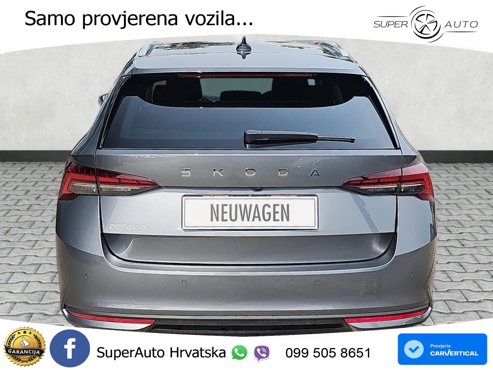 Škoda Octavia Combi 2.0 TDI (150 KS) DSG Selection LED+GR SJED+ACC