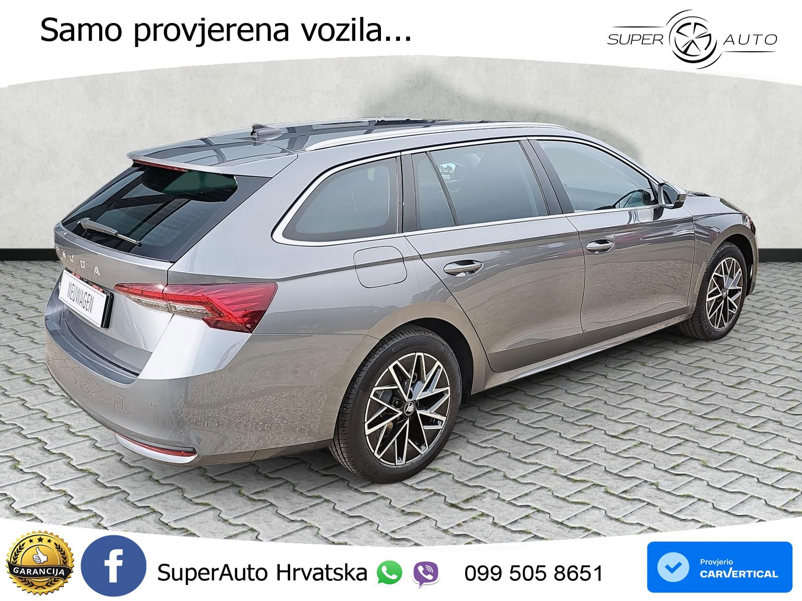 Škoda Octavia Combi 2.0 TDI (150 KS) DSG Selection LED+GR SJED+ACC