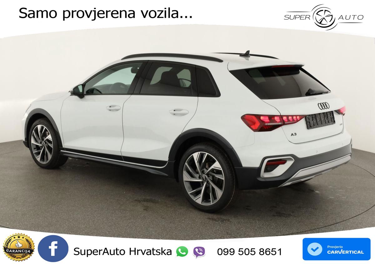 Audi A3 allstreet 40 TFSI (204 KS) quattro S tronic LED+GR SJED+ACC