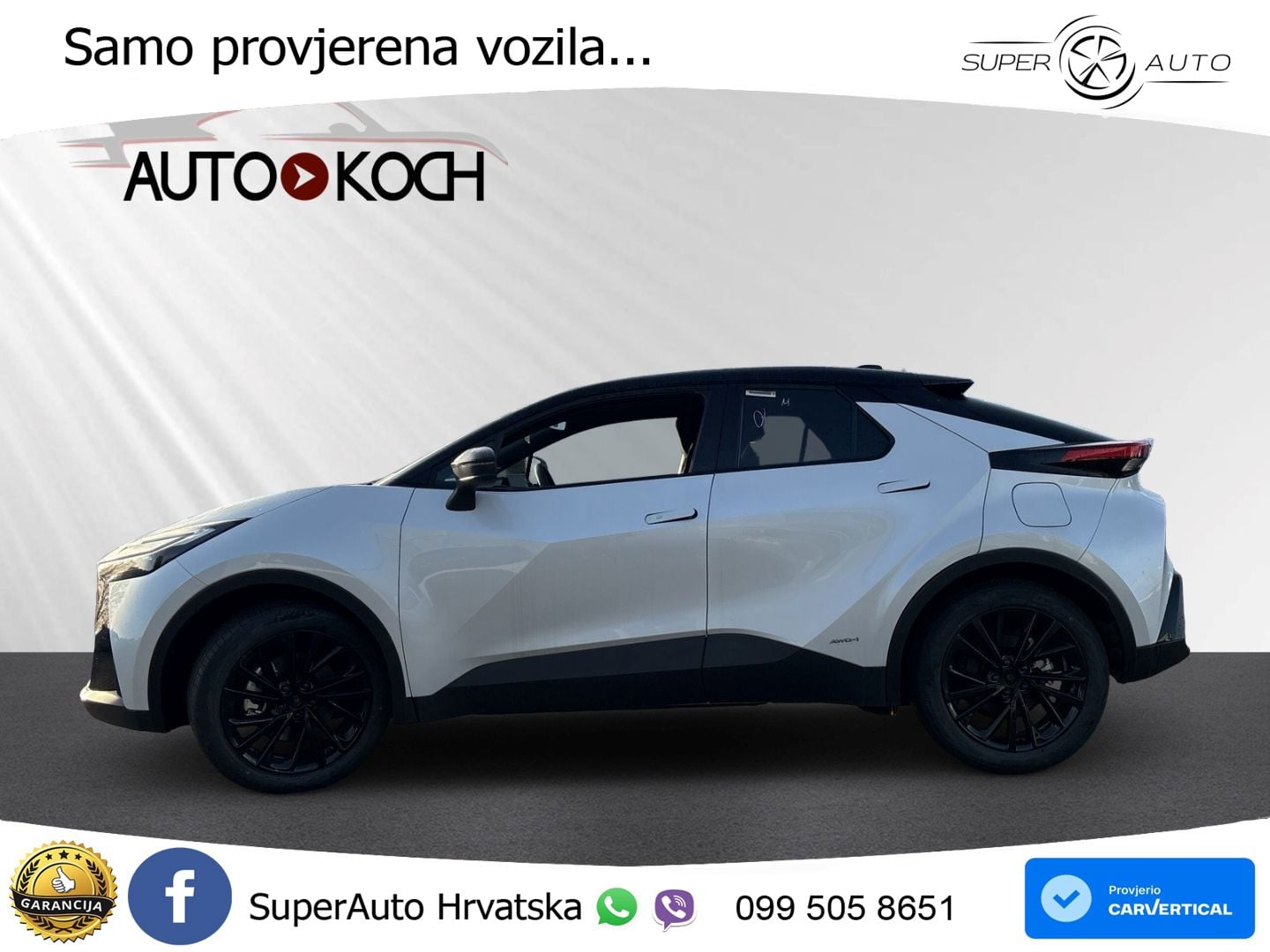 Toyota C-HR 2.0 (198 KS) Hybrid AWD e-CVT GR Sport LED+GR SJED+ACC