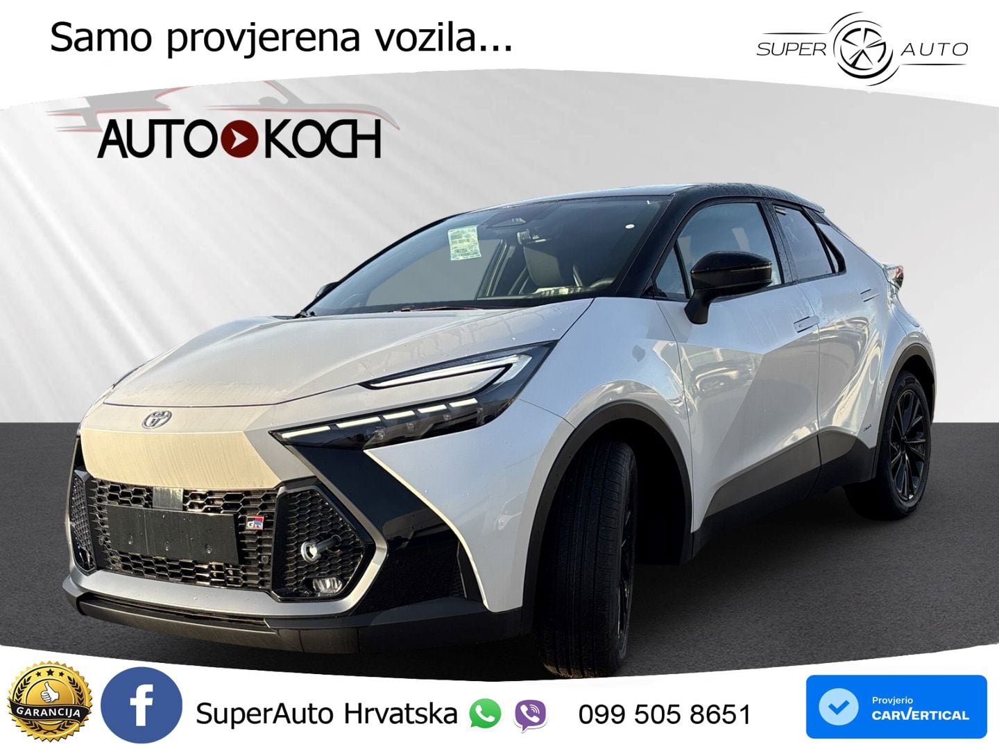 Toyota C-HR 2.0 (198 KS) Hybrid AWD e-CVT GR Sport LED+GR SJED+ACC