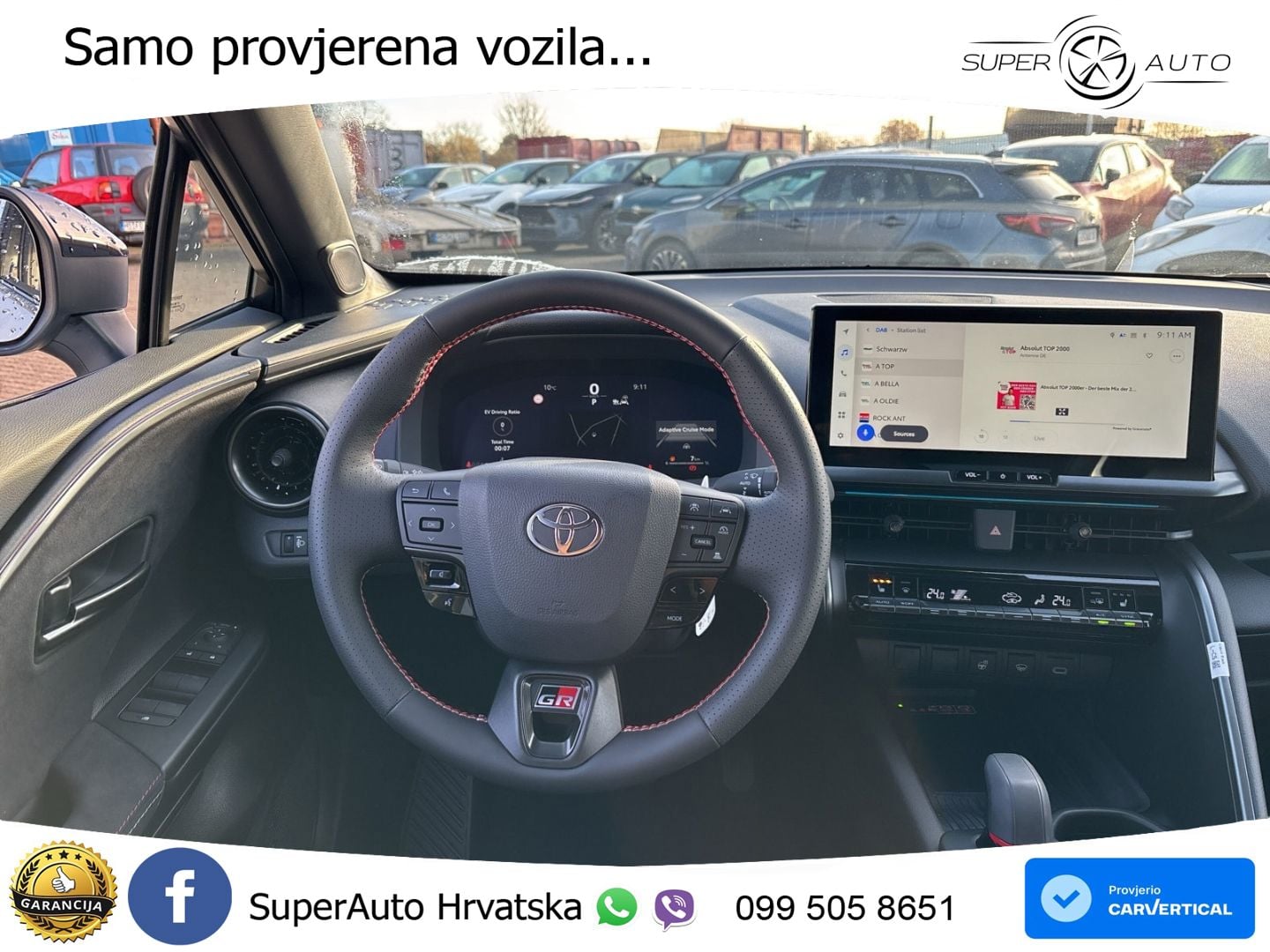 Toyota C-HR 2.0 (198 KS) Hybrid AWD e-CVT GR Sport LED+GR SJED+ACC