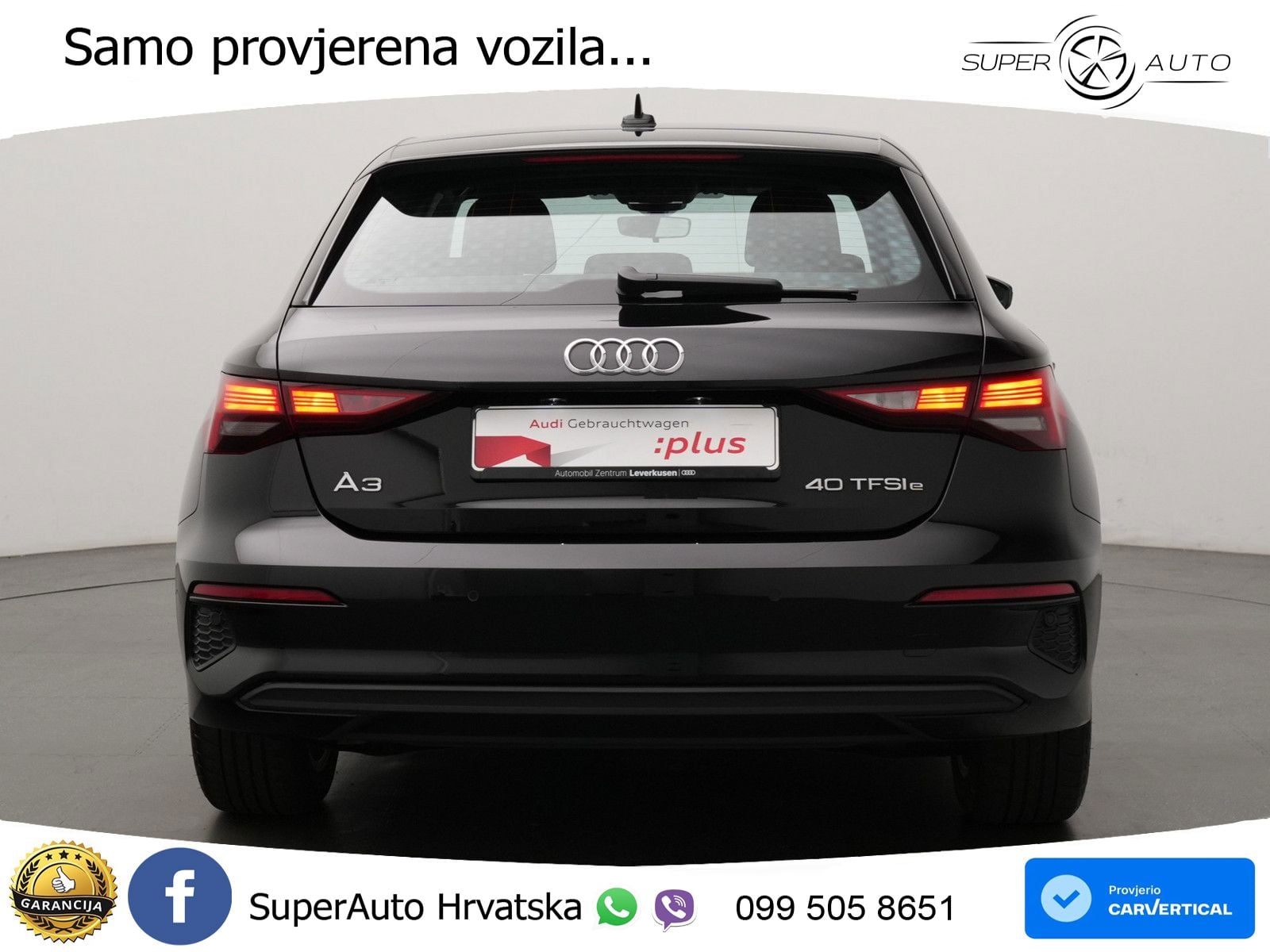 Audi A3 40 TFSIe (204 KS) S tronic LED+GR SJED+ACC
