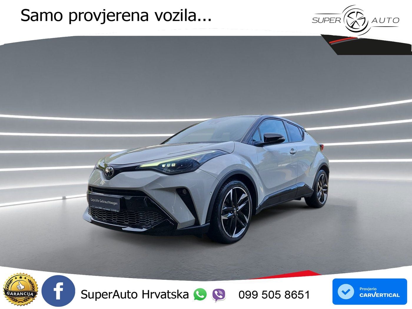 Toyota C-HR 2.0 (184 KS) Hybrid e-CVT GR Sport LED+GR SJED+ACC