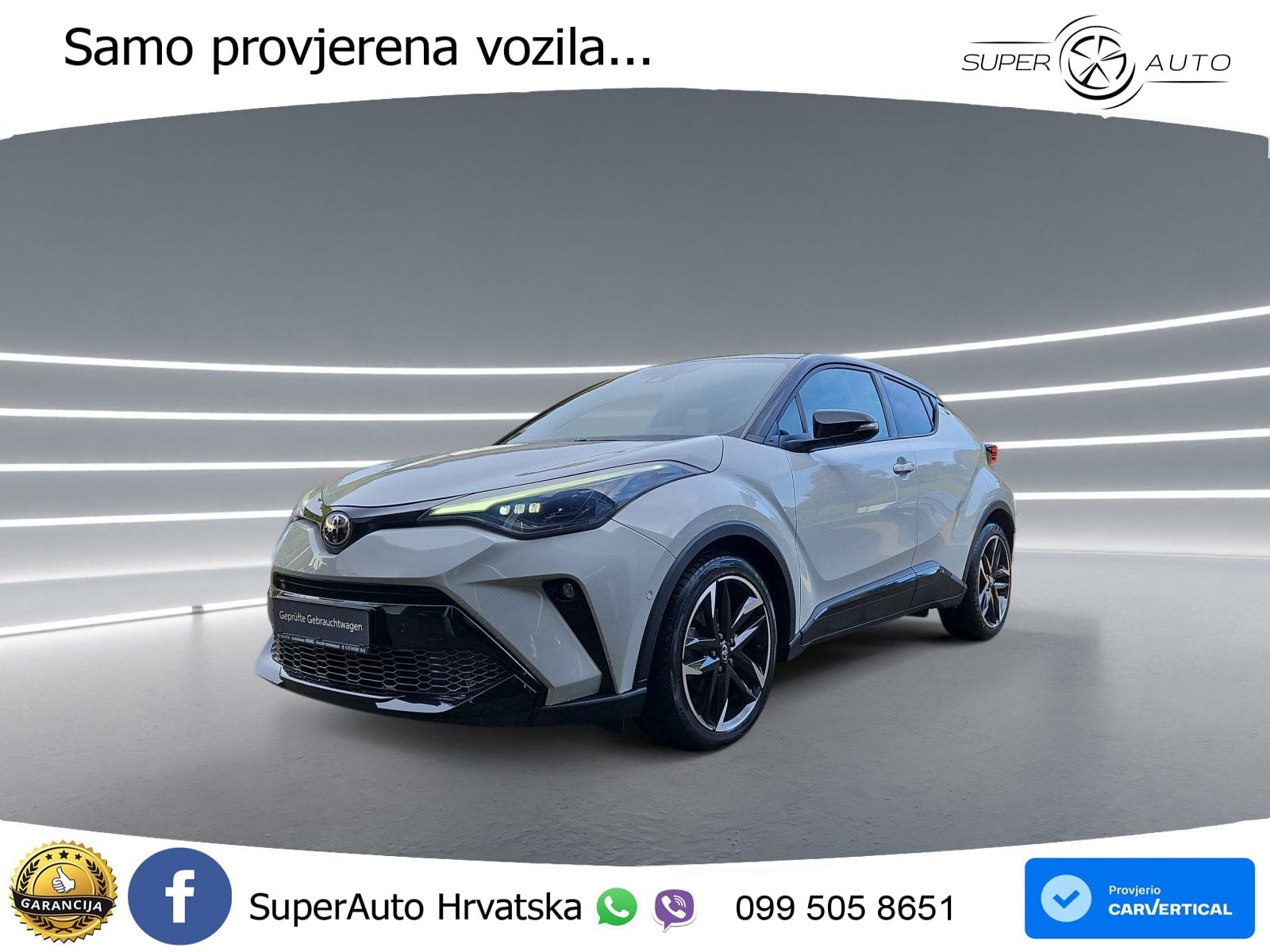 Toyota C-HR 2.0 (184 KS) Hybrid e-CVT GR Sport LED+GR SJED+ACC